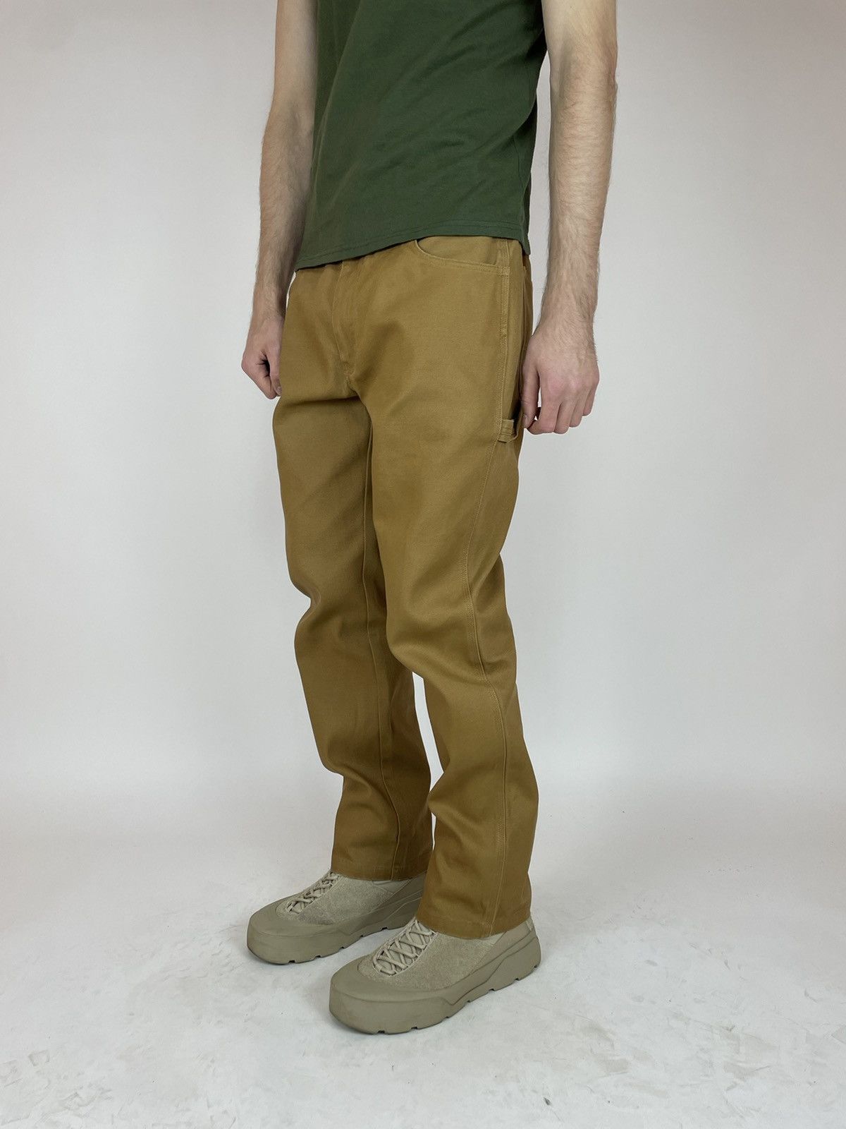Dickies Williamson - Dickies Mens Orange denim work pants size W36 Size US 36 / EU 52 - 3 Thumbnail
