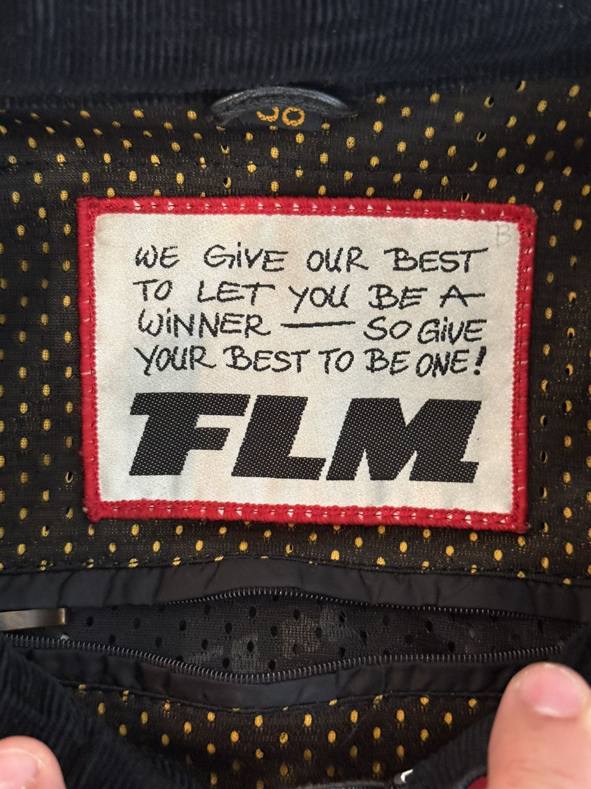 Other FLM Cropped Motorcycle Racing Jacket w/ Padding Size US M / EU 48-50 / 2 - 5 Thumbnail