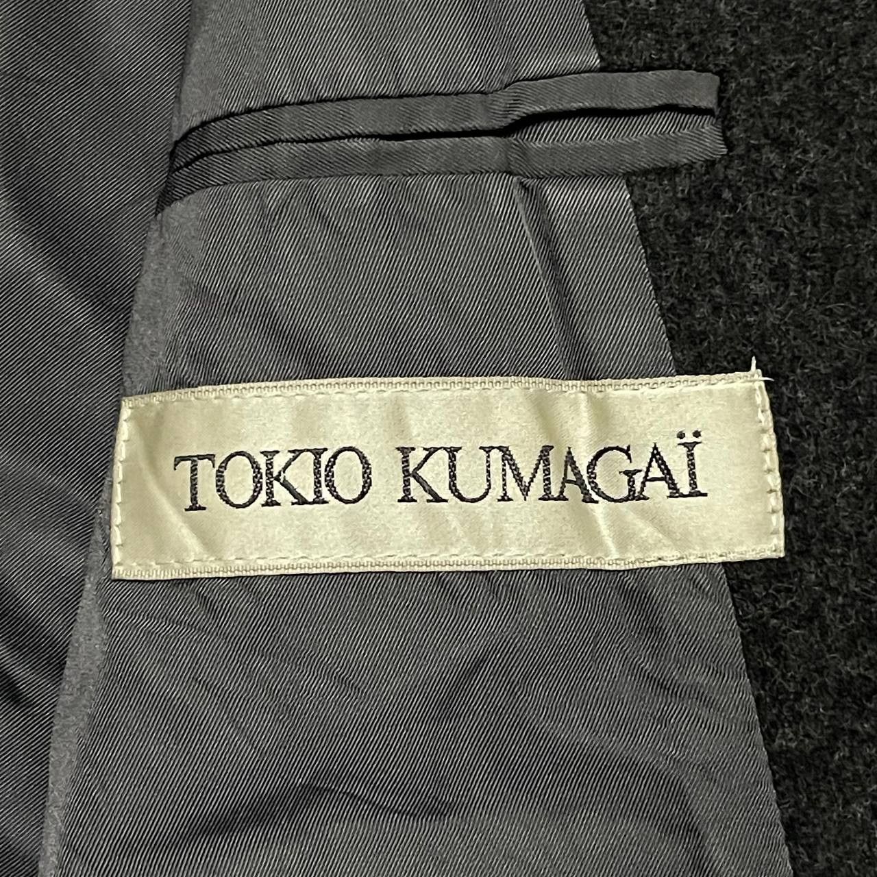 Tokio Kumagai Vintage Tokio Kumagai Wool Kimono Hooded Coat Yohji Yamamoto Size US M / EU 48-50 / 2 - 12 Thumbnail