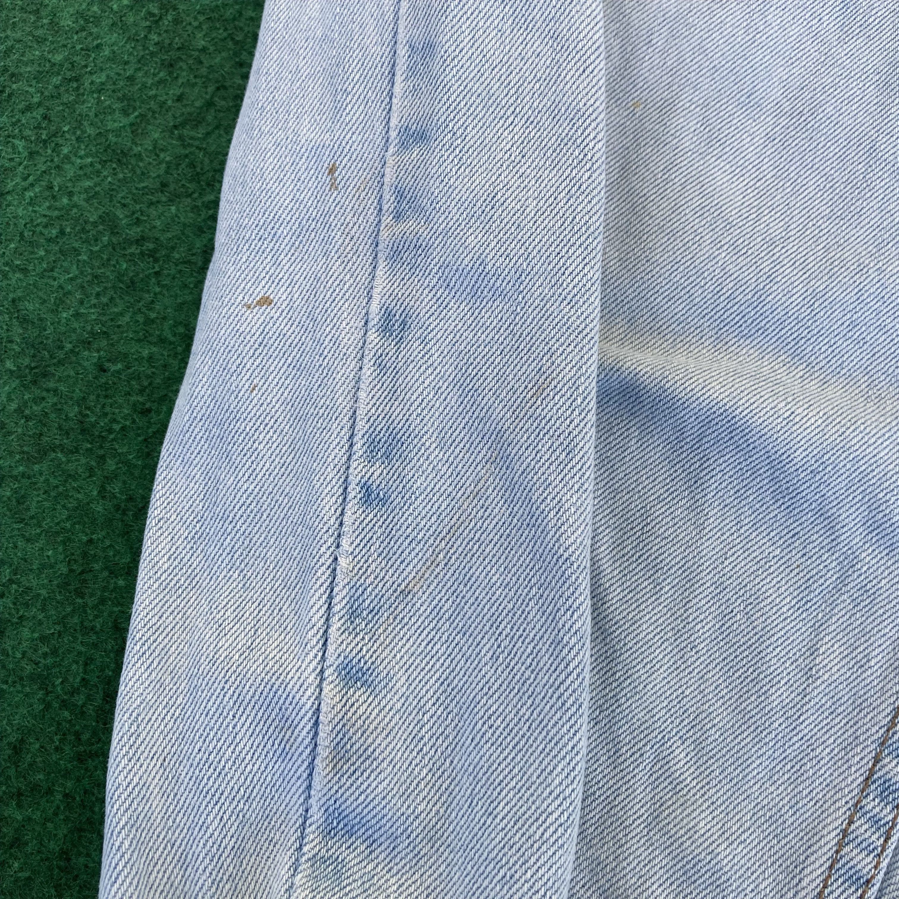 Levi's × Vintage Vtg Levis Silvertab Loose Baggy Sz 33 90s Ripped 90s Jeans Size US 33 - 7 Thumbnail