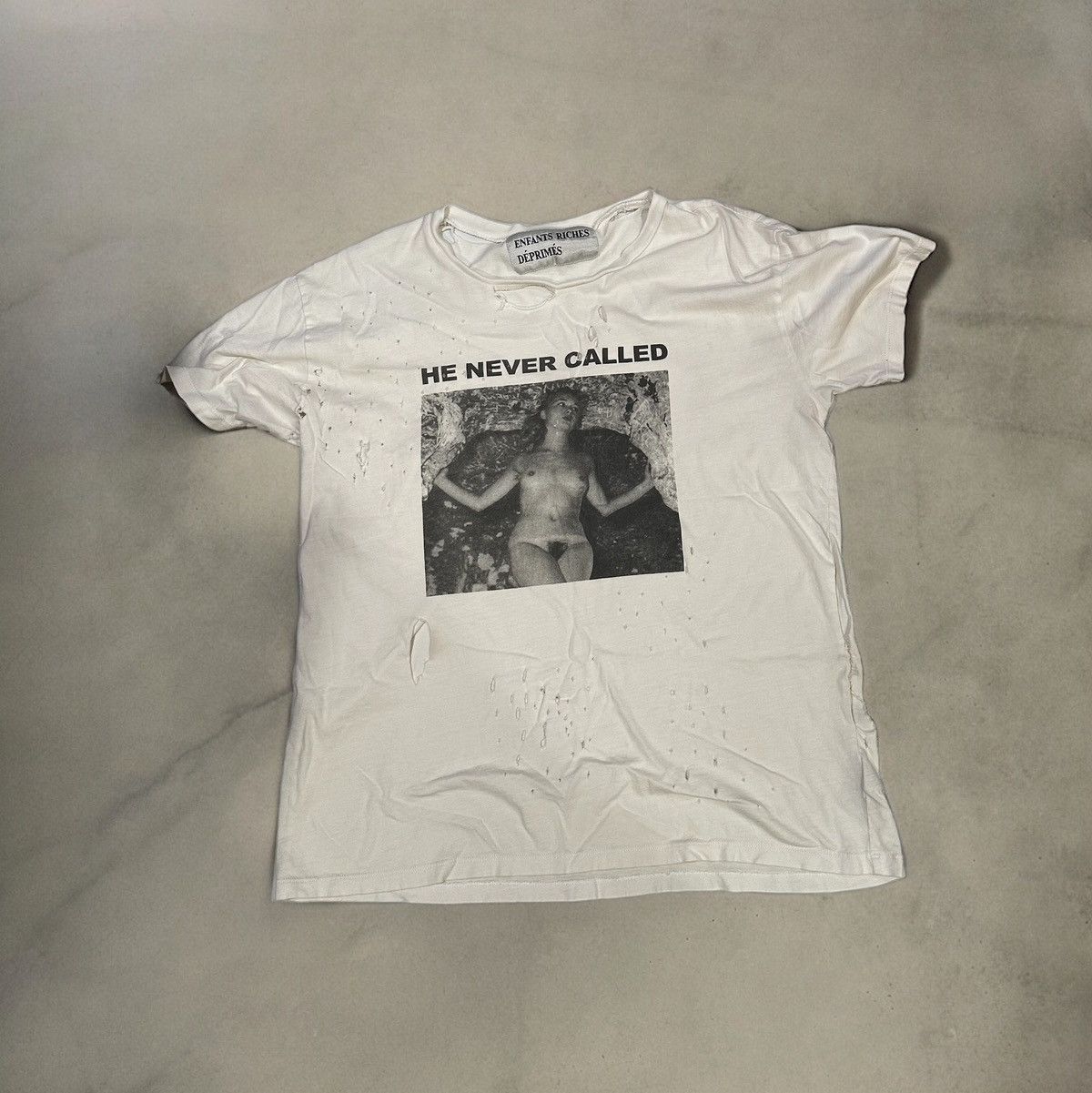 Enfants Riches Deprimes Enfants Riches Deprimes He Never Called Tee Size US XL / EU 56 / 4 - 2 Thumbnail