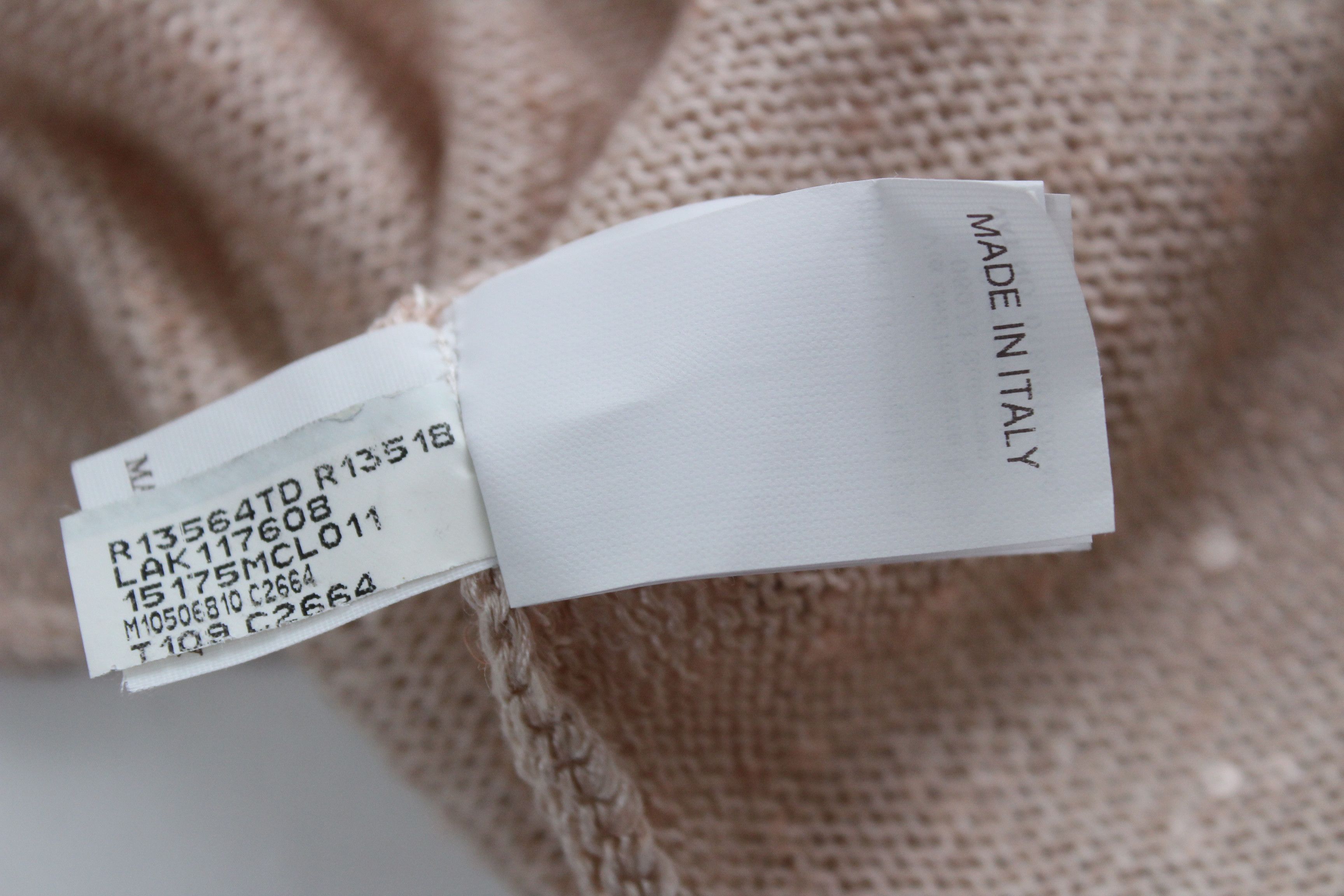 Brunello Cucinelli Brunello Cucinelli Beige Sequinned Knit Layered Sweater Sz S Size S / US 4 / IT 40 - 17 Thumbnail