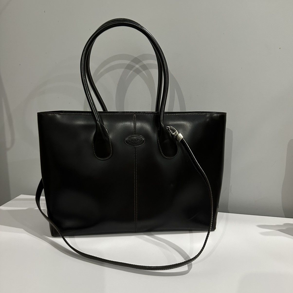 Tod's Tod’s Women’s Leather Black Tote Bag Size ONE SIZE - 1 Thumbnail