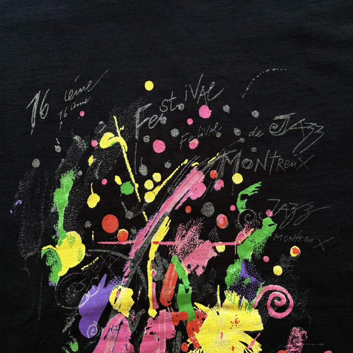 Band Tees 1982 Montreux Jazz Festival Archive Big Logo T-shirt Size US M / EU 48-50 / 2 - 6 Thumbnail
