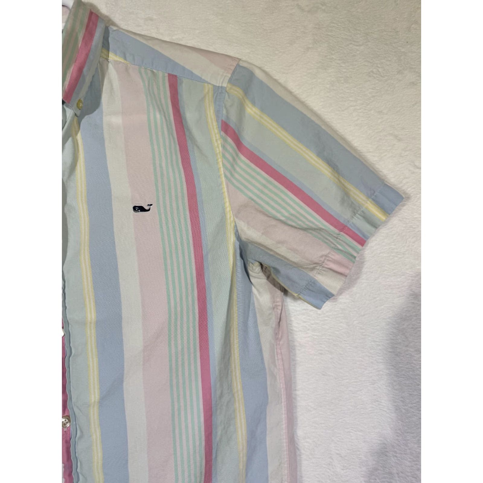 Vineyard Vines Vineyard Vines Whale Shirt Small Multicolor Striped Cotton Button-Down Shirt Womens Mens? Size US S / EU 44-46 / 1 - 6 Thumbnail