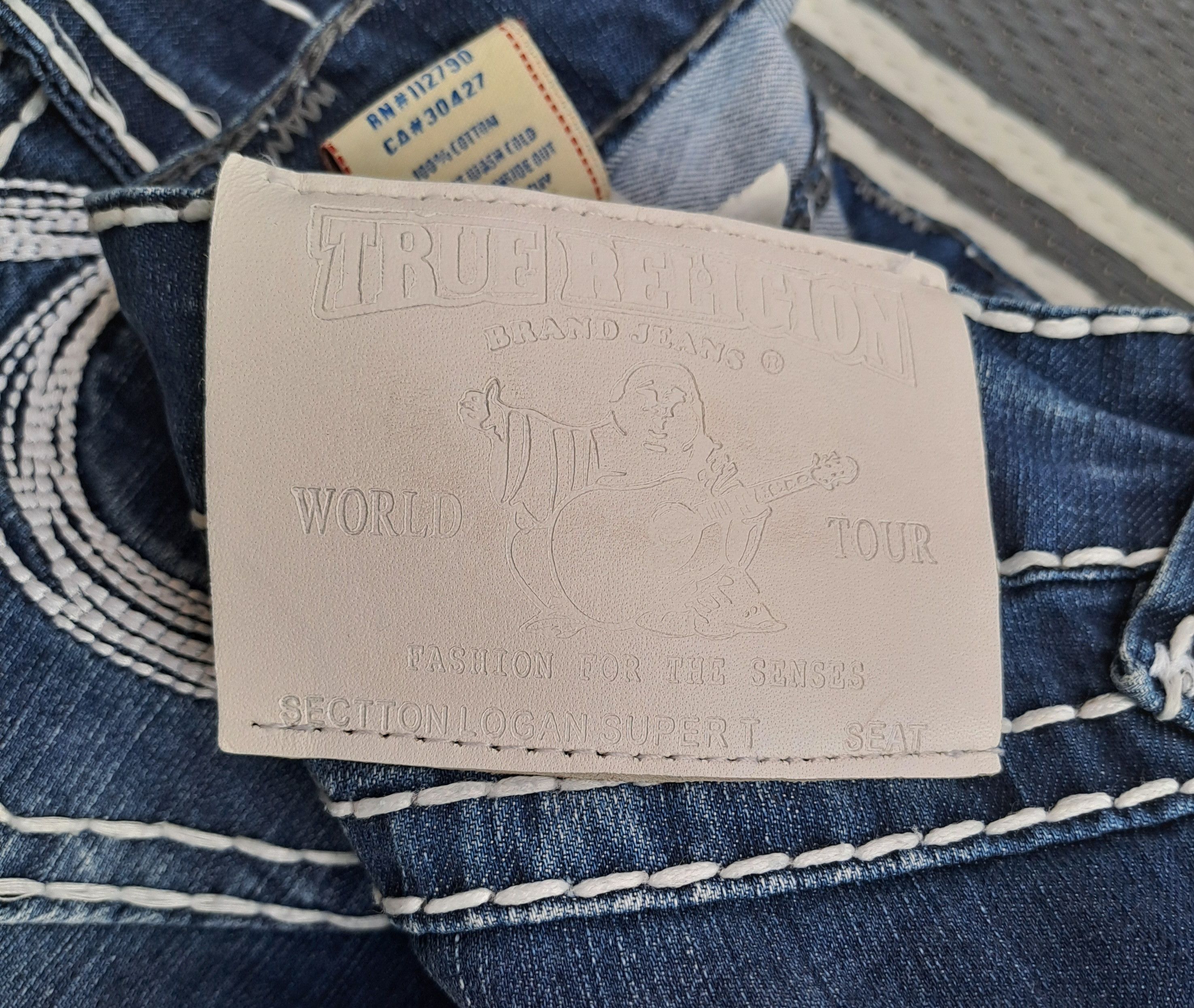 True Religion Vintage womens True Religion Logan Super T jeans 27'' size Size 27" / US 4 / IT 40 - 17 Thumbnail
