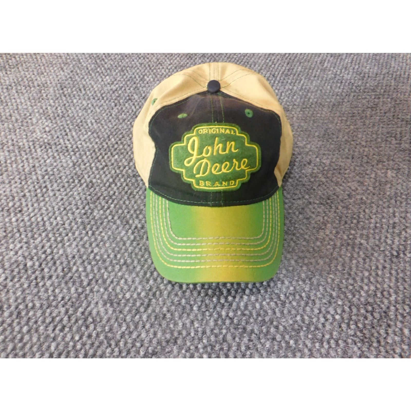 John Deere **John Deere Green Mens Classic Cotton Snapback Hat** User: John Deere Green Mens Classic Vintage Cotton Snapback Hat Size ONE SIZE - 2 Thumbnail