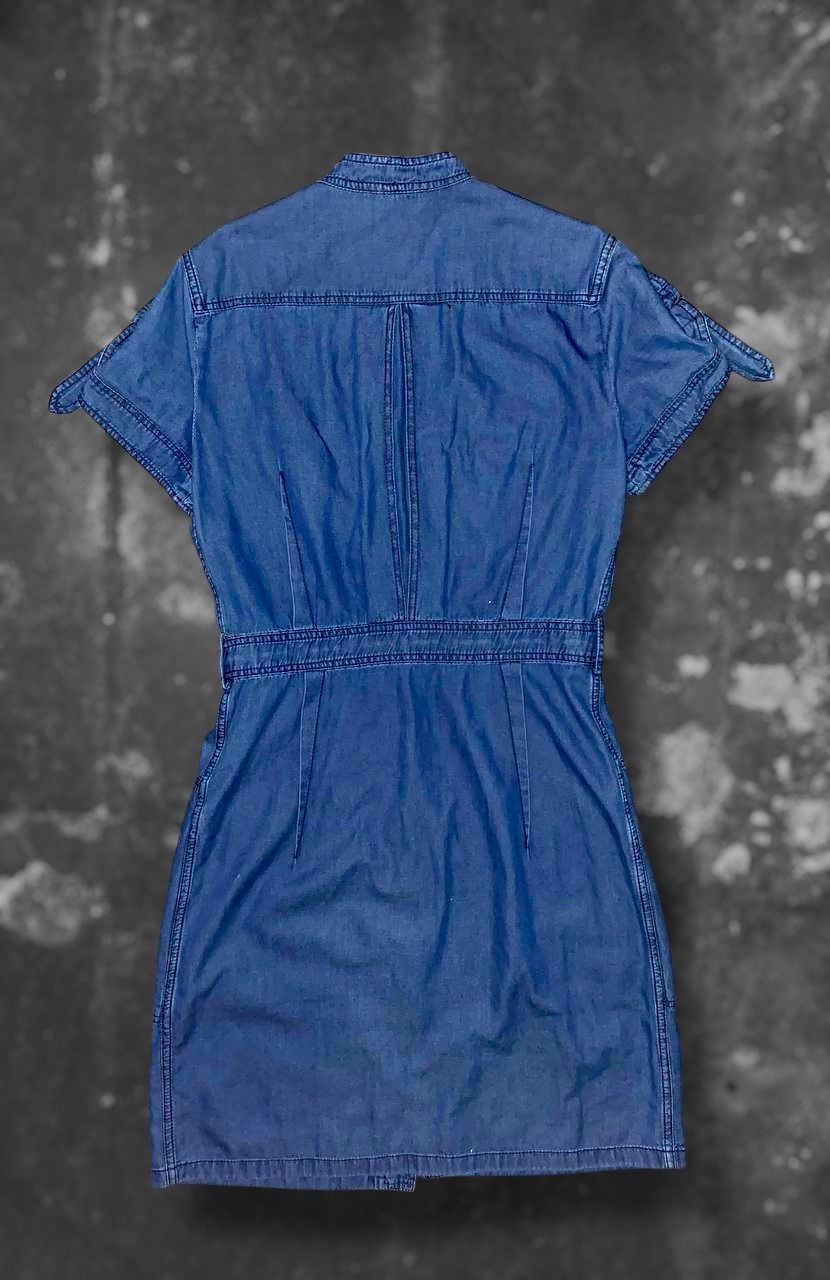 Acne Studios × Lanvin Luxury Blue LANVIN x Acne denim cotton dress size 40 Size S / US 4 / IT 40 - 6 Thumbnail