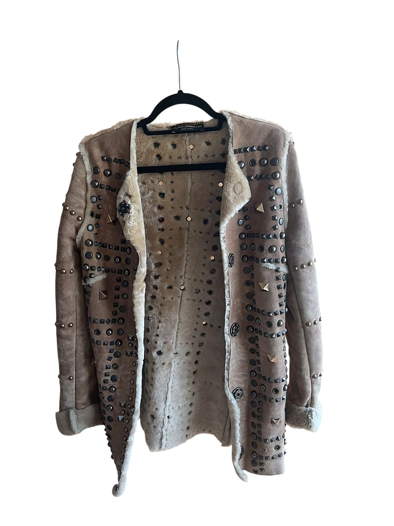 Dolce & Gabbana F/W 2006 SHEARLING LEATHER JACKET Size S / US 4 / IT 40 - 2 Thumbnail