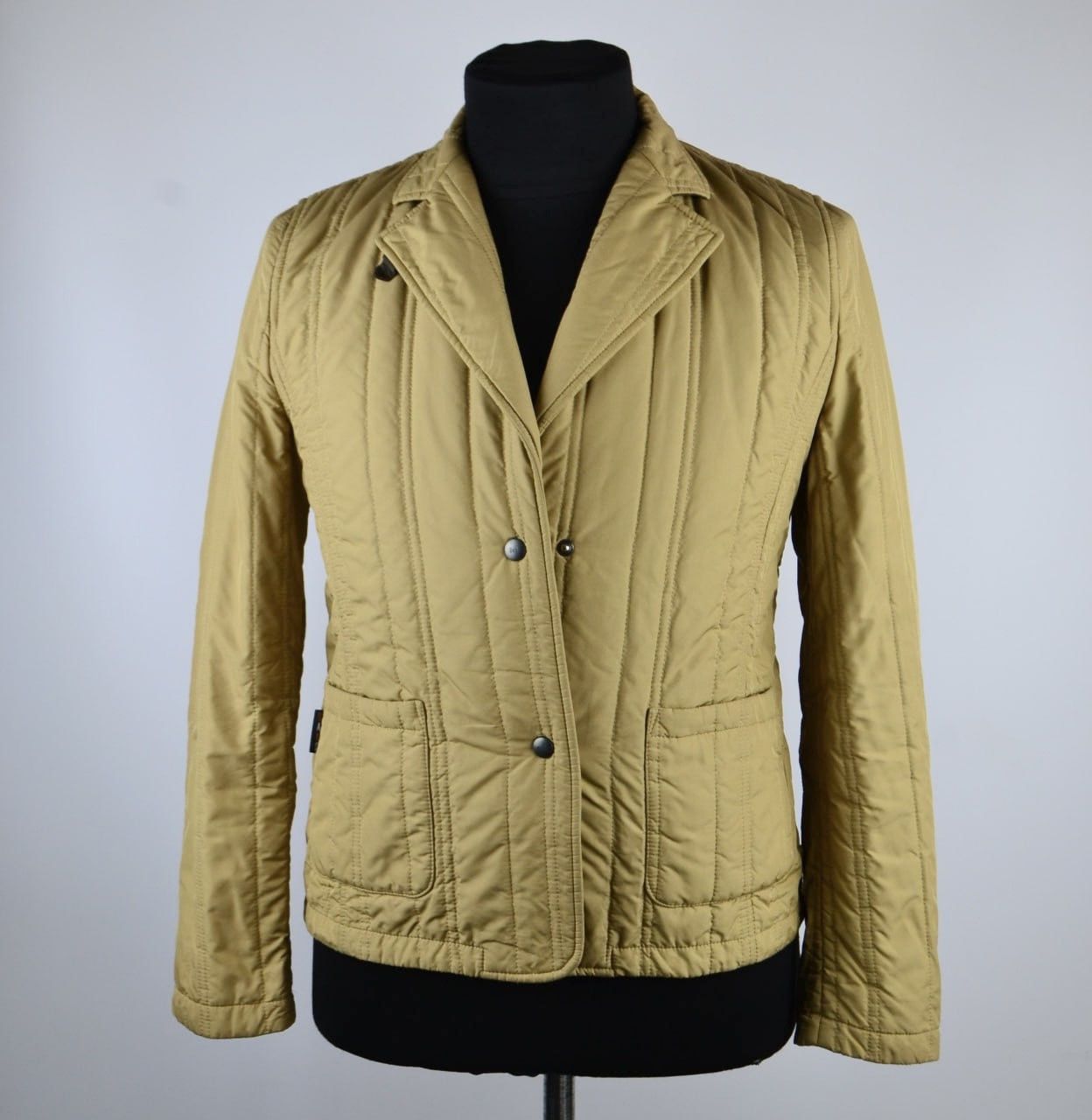 DAKS DAKS London Quilted Jacket House Check Lined Womens Size M Size M / US 6-8 / IT 42-44 - 1 Thumbnail