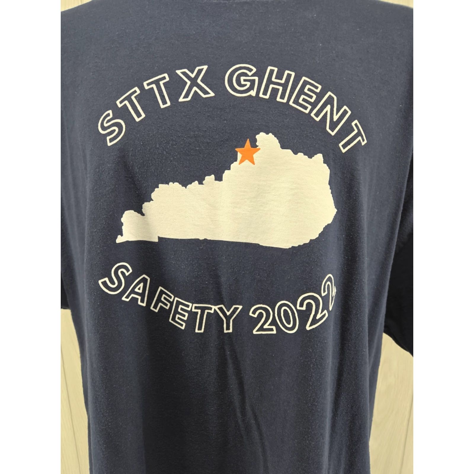 Gildan Gildan T-Shirt SPOT Steel Technologies STTX Ghent Safty 2022 Kentucky KY Blue 3XL Short Sleeve Graphic Tee Men Regular Size US XXL / EU 58 / 5 - 3 Thumbnail