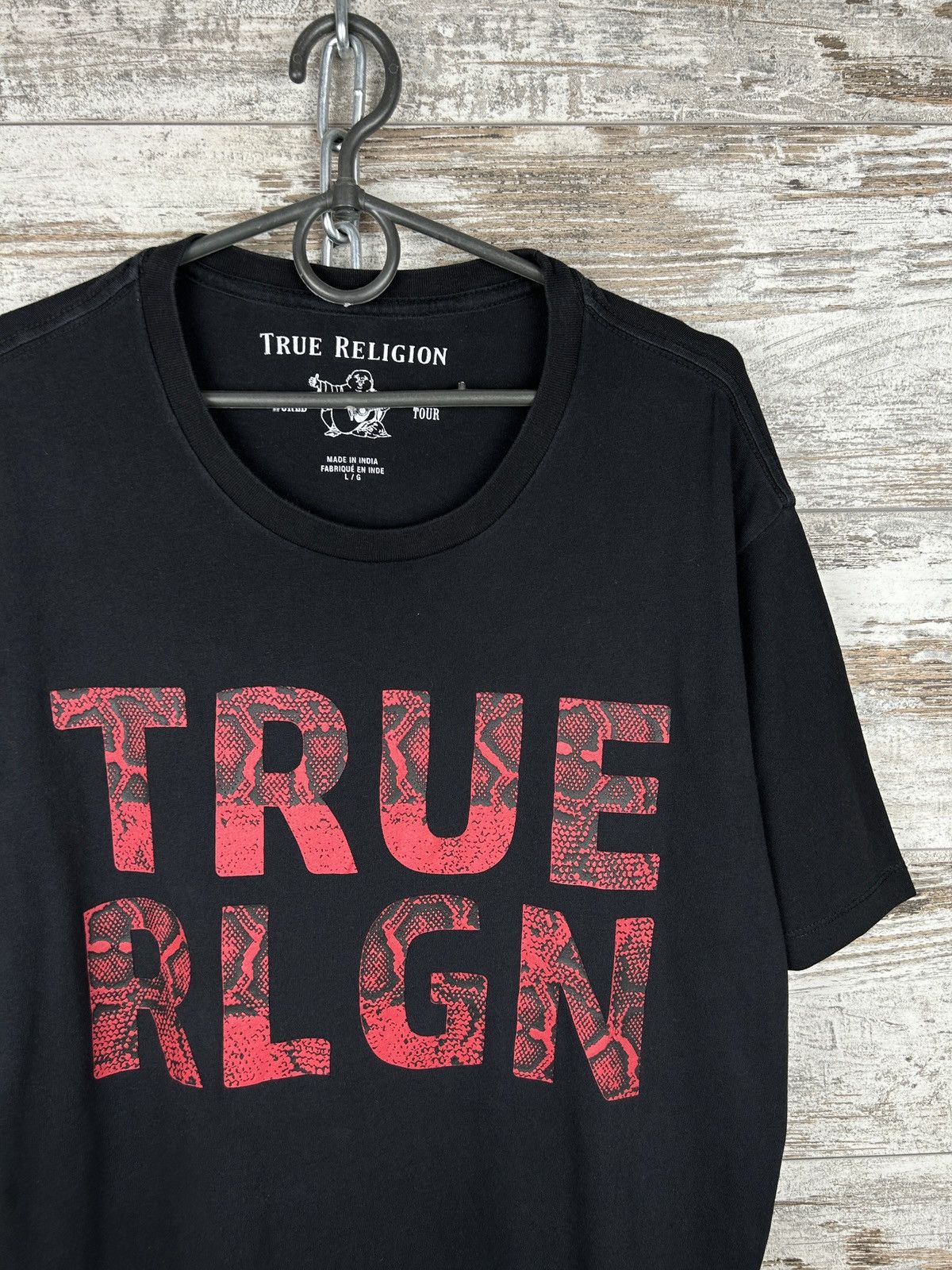 Japanese Brand Mens Vintage True Religion T Shirt y2k tee streetwear rare Size US L / EU 52-54 / 3 - 2 Thumbnail