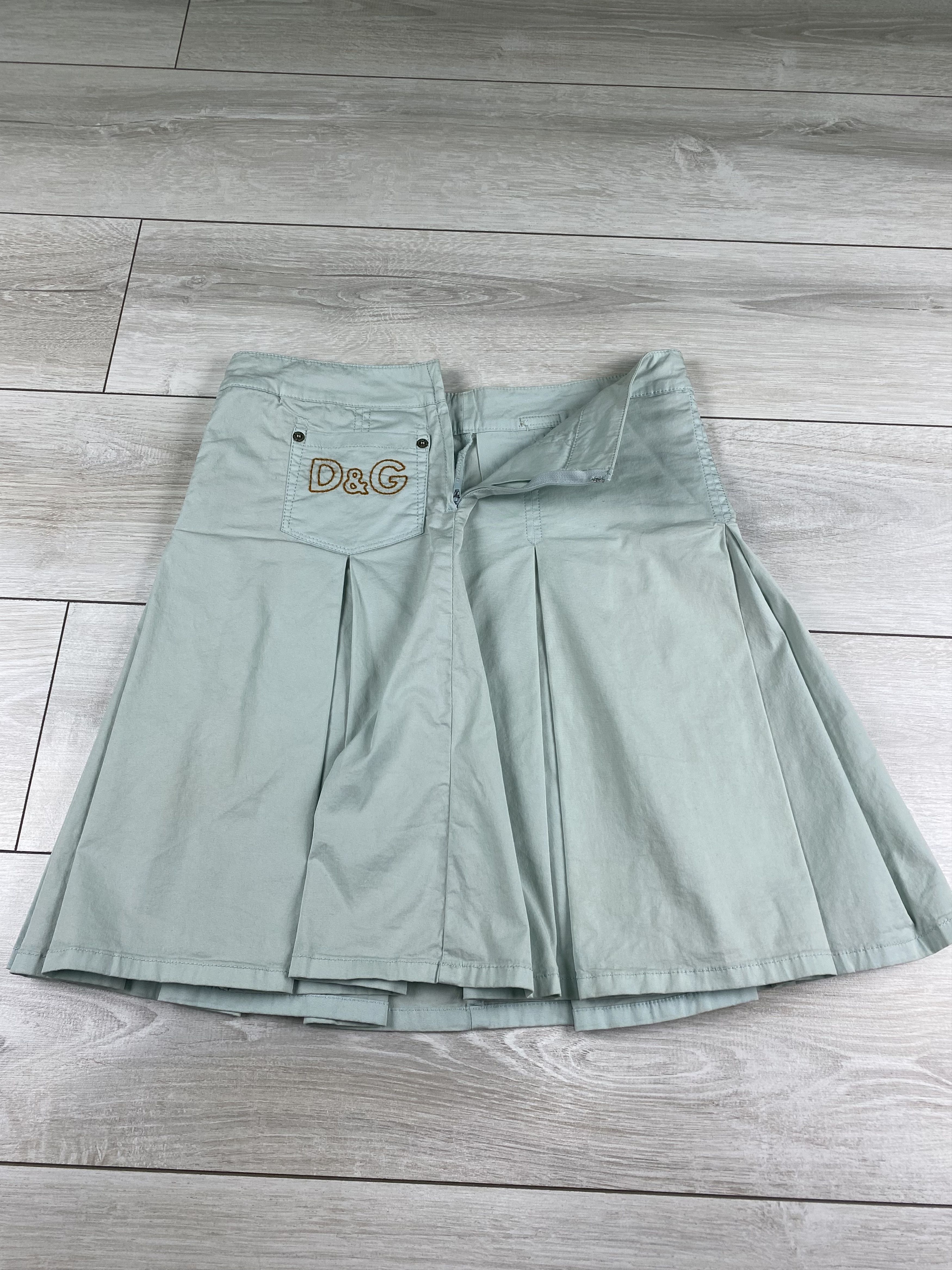 Designer × Dolce & Gabbana Vintage Dolce & Gabbana blue skirt women Size 26/40 Size 28" / US 6 / IT 42 - 10 Thumbnail