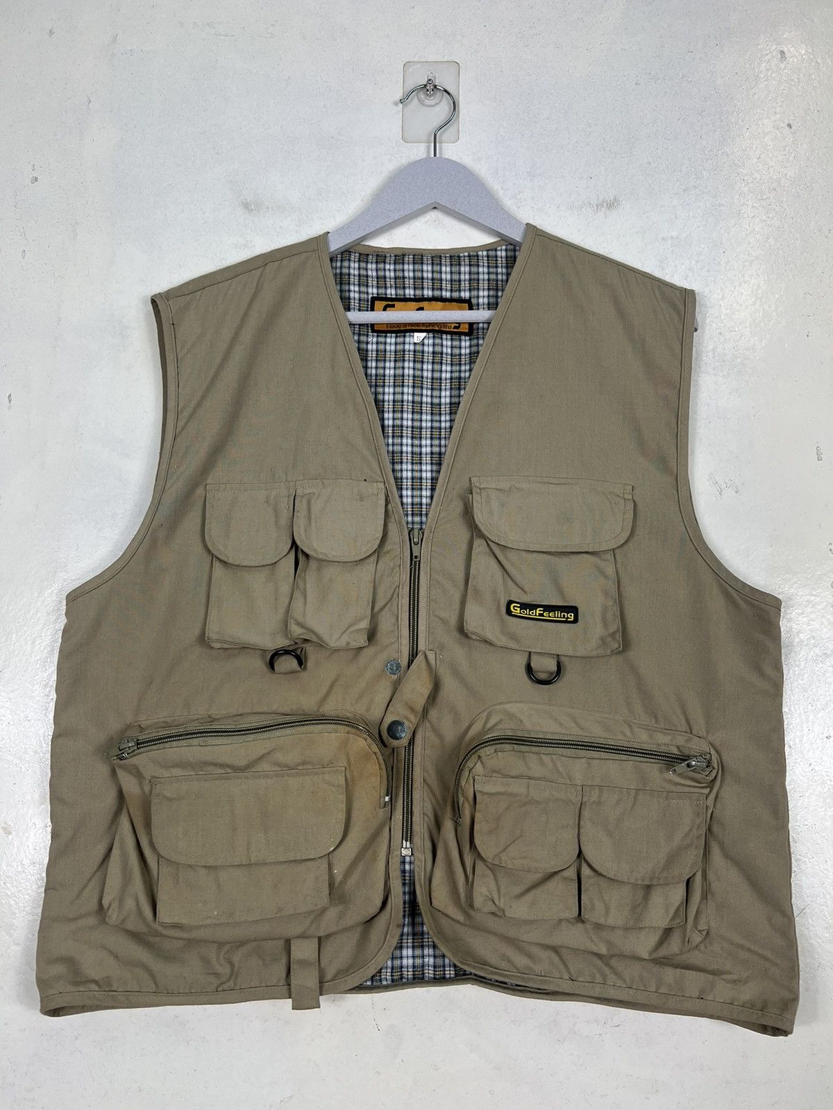 Japanese Brand 🔥 GOLD FELING MULTI POCKET FISHING VEST Size US L / EU 52-54 / 3 - 1 Thumbnail