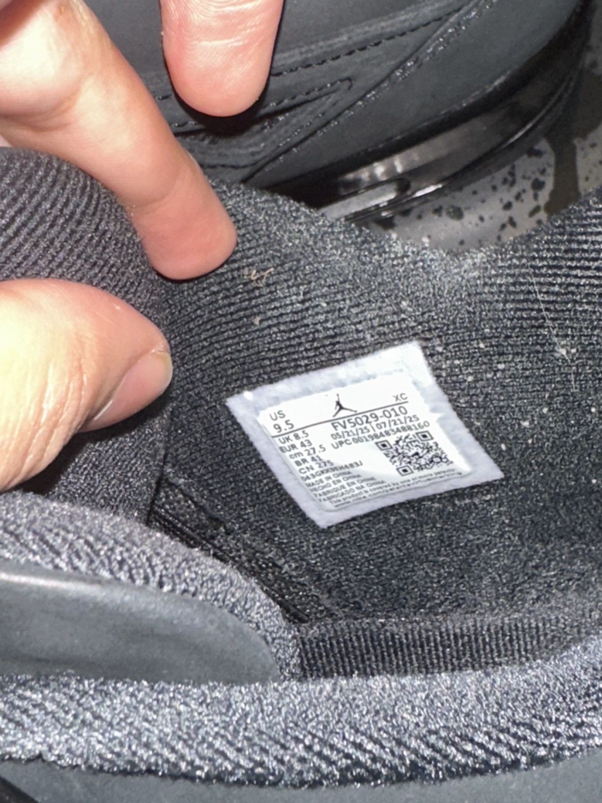 Jordan Brand Jordan 4 black cats 2025 Size US 9.5 / EU 42-43 - 16 Thumbnail