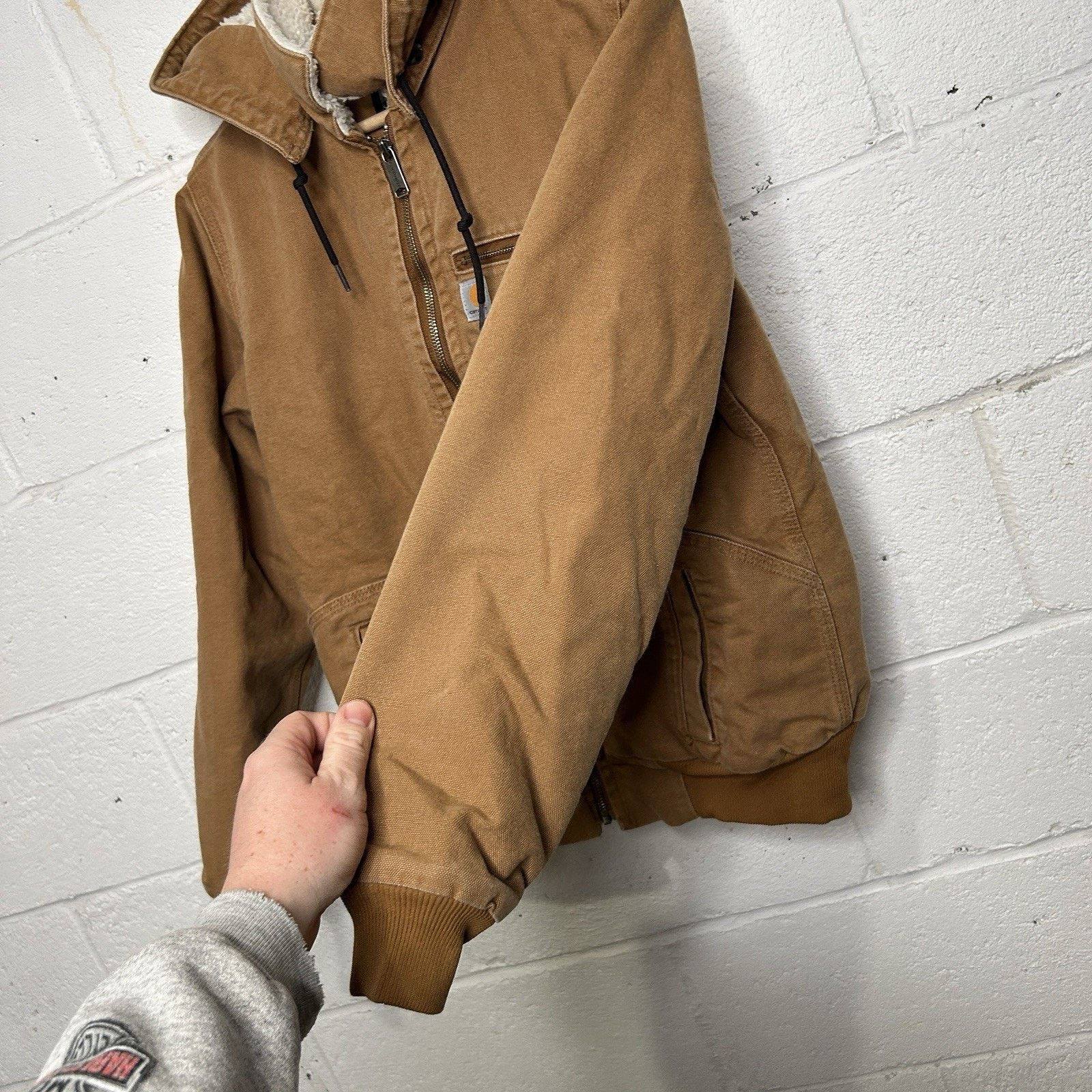 Carhartt Carhartt Sherpa-Lined Wildwood Jacket “Brown” 100815-211 Size M / US 6-8 / IT 42-44 - 9 Thumbnail
