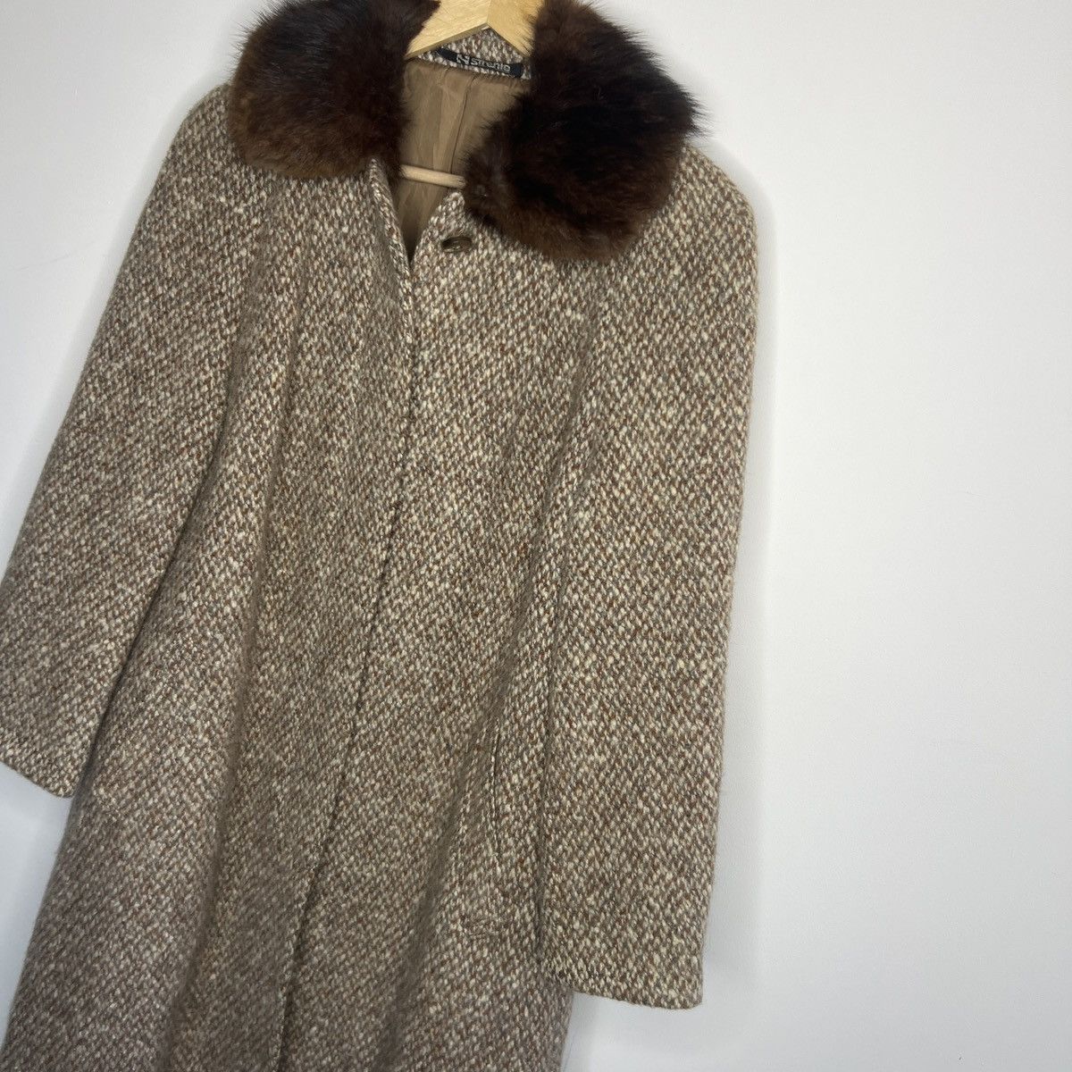STRENESSE STRENESSE GABRIELE STREHLE COAT BEIGE WOOL WITH FUR Size S / US 4 / IT 40 - 2 Thumbnail