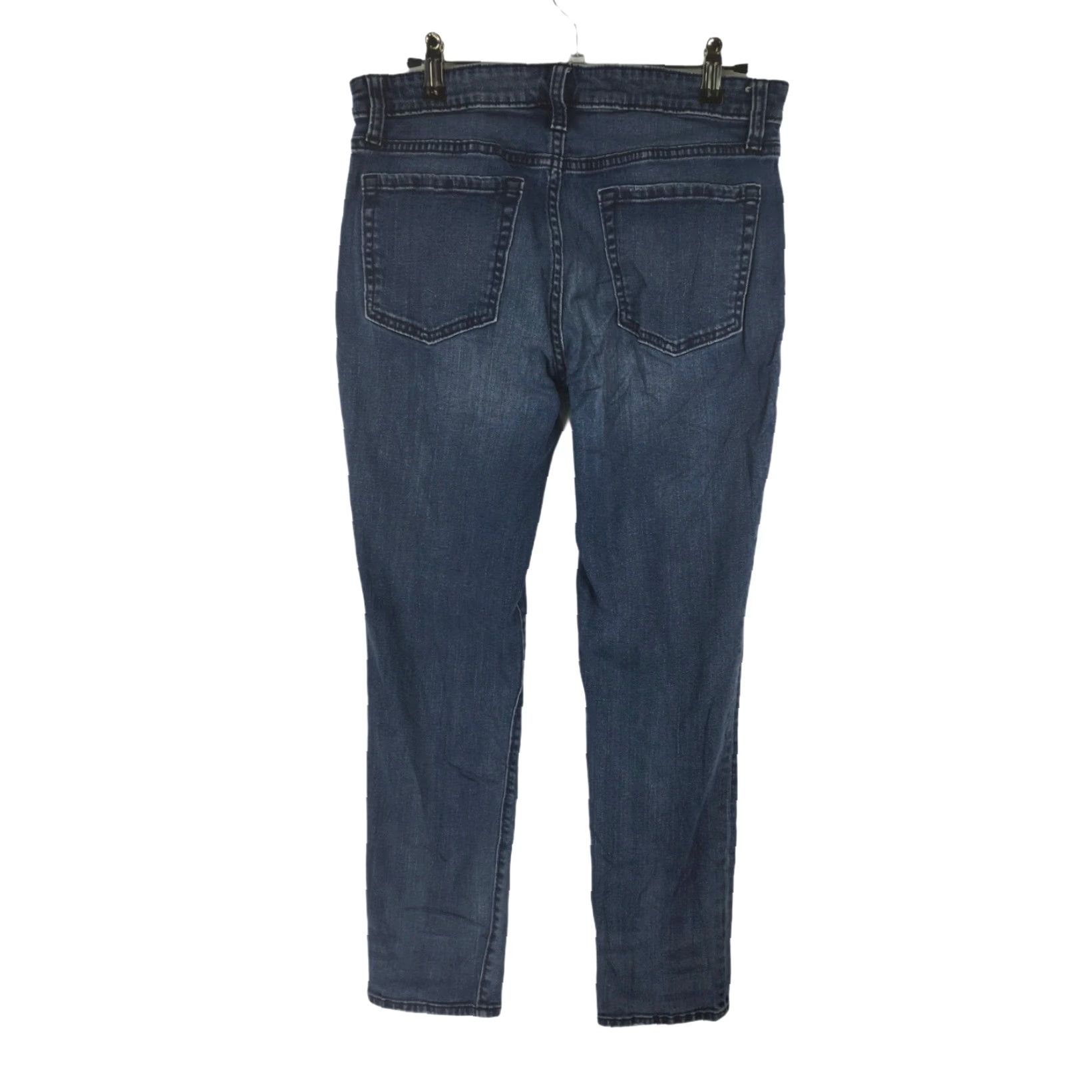 Gap Gap Denim Jeans Skinny Mid Rise Blue 8/29S 28x29 Gap 1969 Women Casual Solid Denim Blue Jeans Size 8/29S 28x29 Size 30" / US 8 / IT 44 - 2 Thumbnail