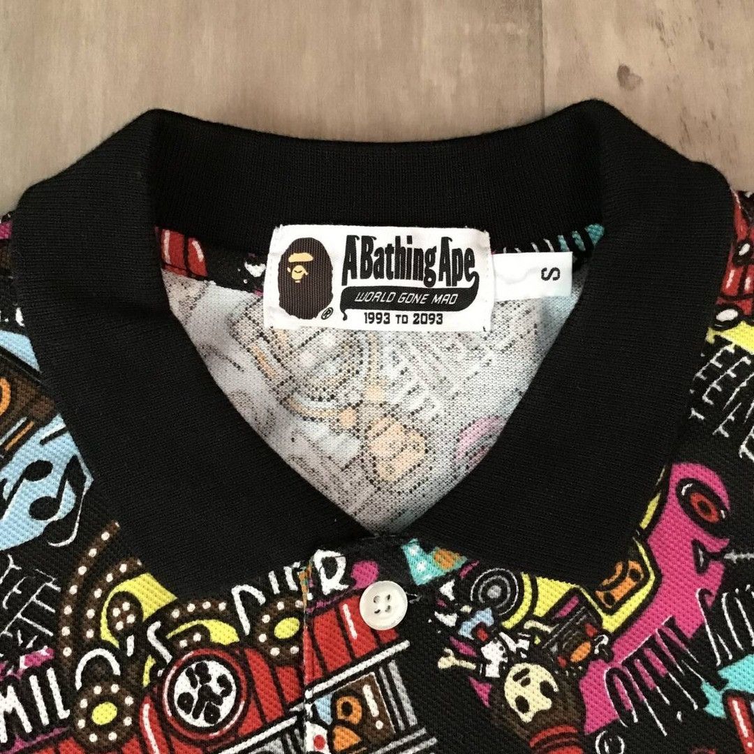Bape BAPE Milo Cadillac Polo Shirt a bathing ape NIGO Size US S / EU 44-46 / 1 - 4 Thumbnail