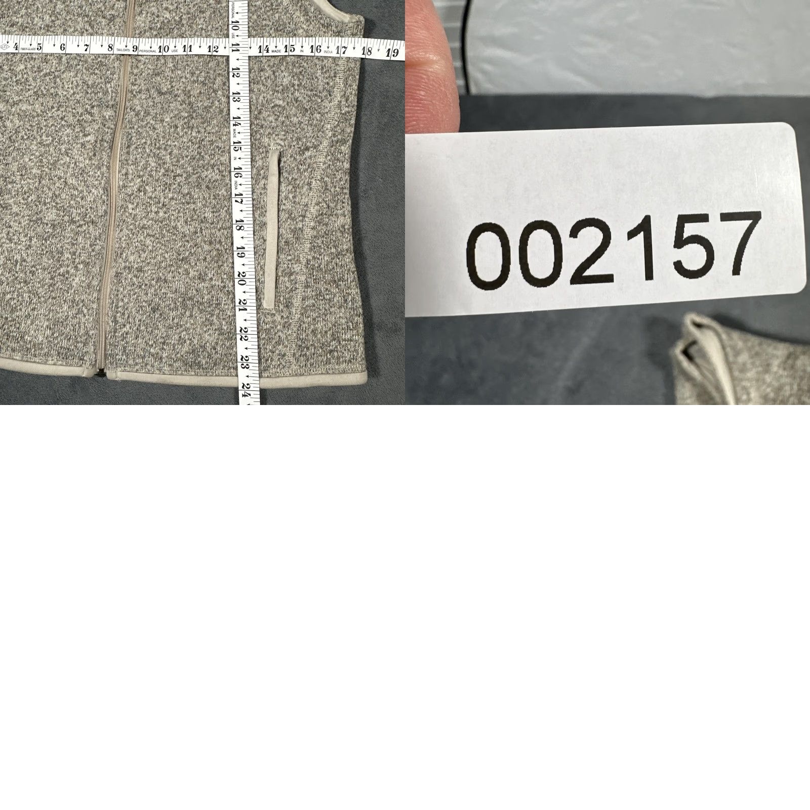 Patagonia Patagonia Vest Womens Small Gray Fleece Full Zip Pockets Better Sweater Casual Layering Size S / US 4 / IT 40 - 9 Thumbnail