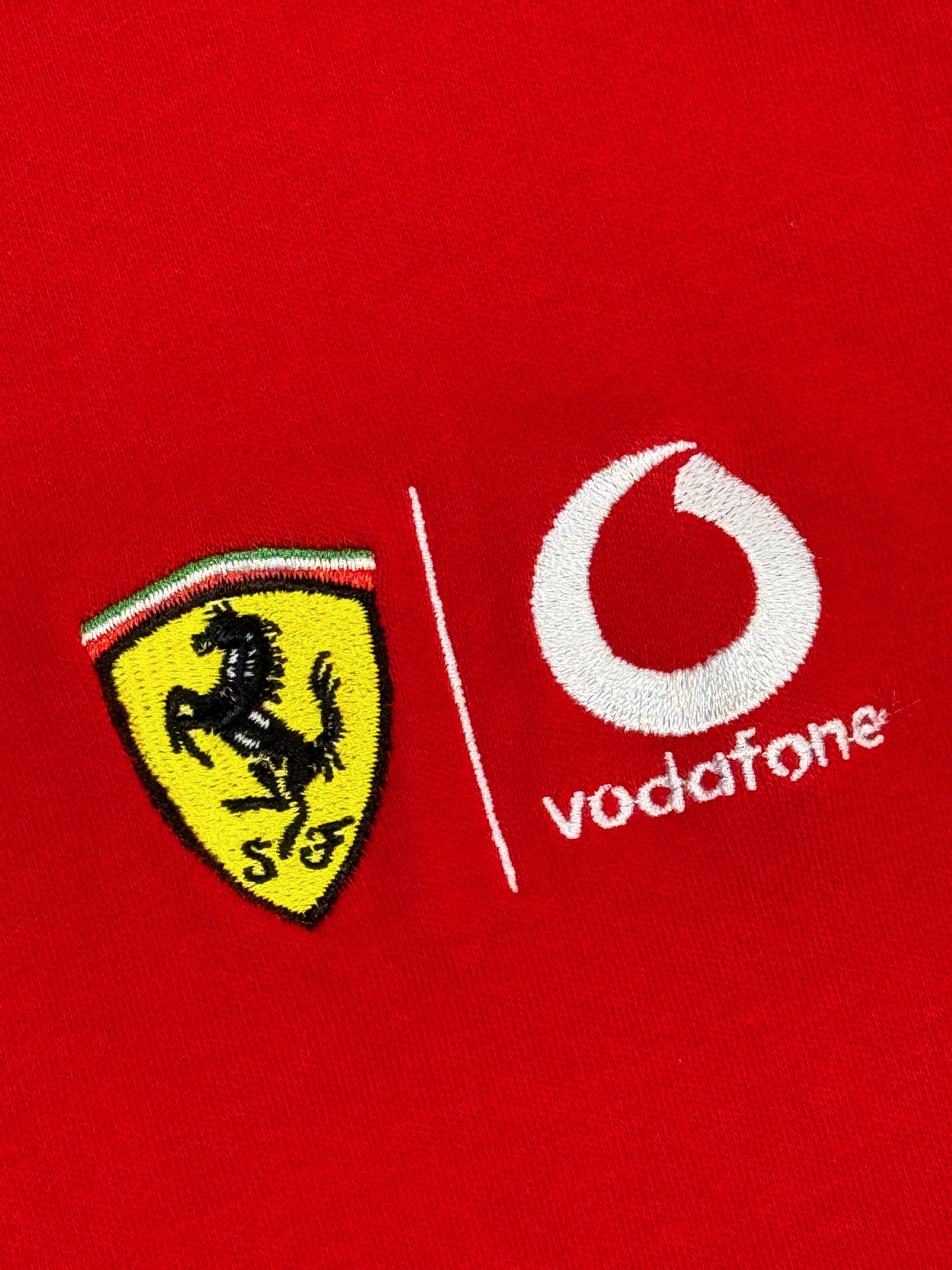 Ferrari × Formula 1 × Vintage Y2K 2002 Ferrari & Vodafone Polo T-Shirt Racing F1 Team Size US M / EU 48-50 / 2 - 6 Thumbnail