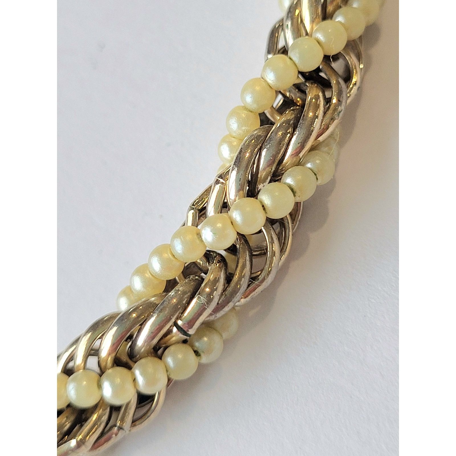 Other Sara Coventry Signed Vintage Necklace Gold Pearls Twist Size ONE SIZE - 6 Thumbnail