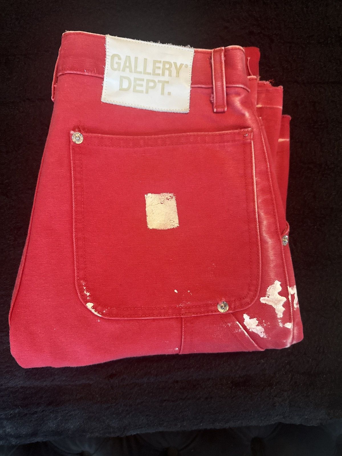 Gallery Dept. Red Wide leg gallery department jeans Size US 29 - 13 Thumbnail