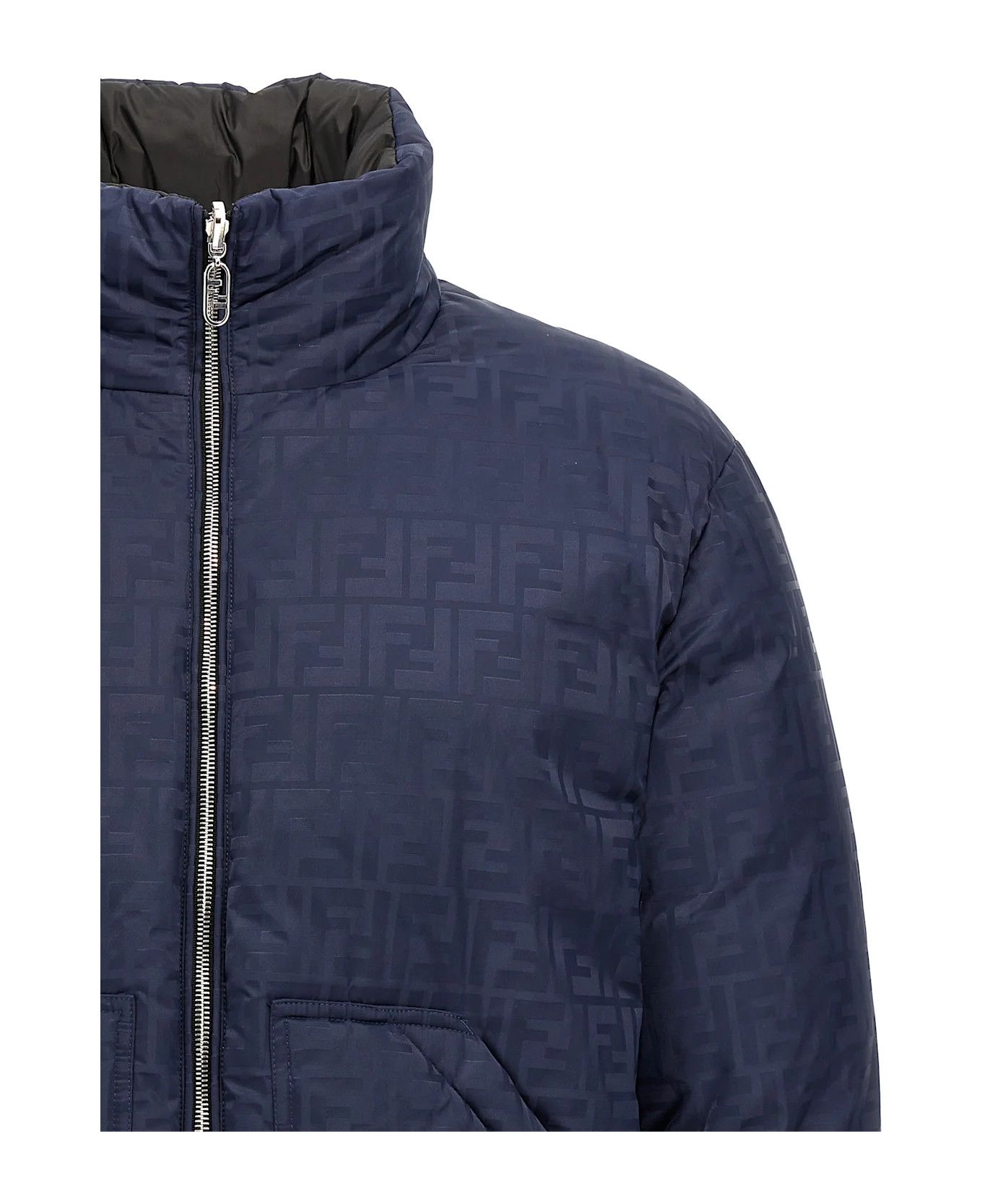Fendi o1s1wg110126 Puffer Jacket in Blue Size US L / EU 52-54 / 3 - 5 Thumbnail