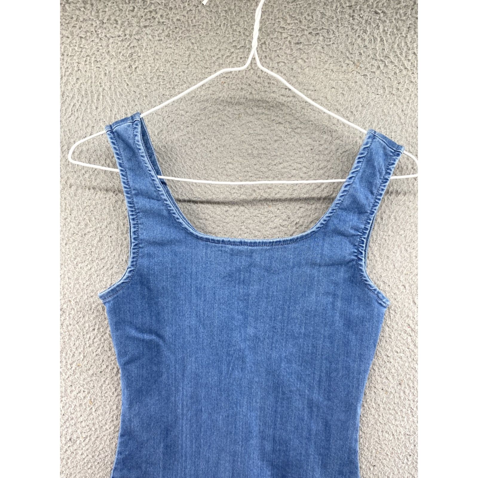 Denime Iris Pullover Denim Mini Dress Small Women’s Blue Size S / US 4 / IT 40 - 2 Thumbnail