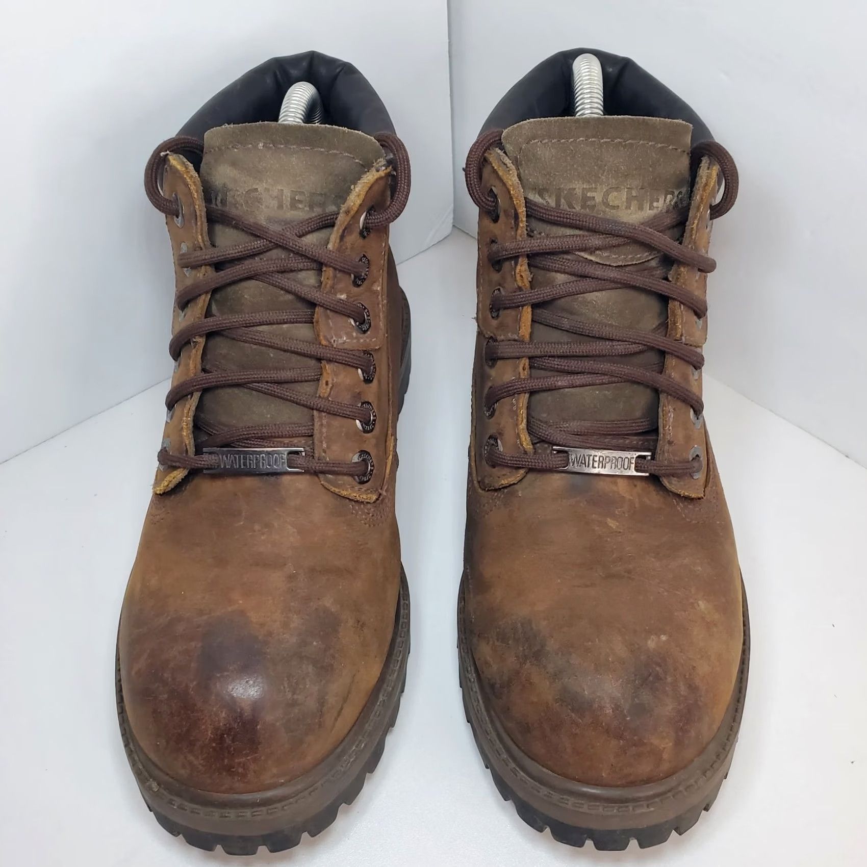 SKECHERS Skechers Sergeants Verdict Chukka Boot Brown Waterproof Leather Mens 6.5 Shoes Boots Size US 7 / EU 40 - 5 Thumbnail