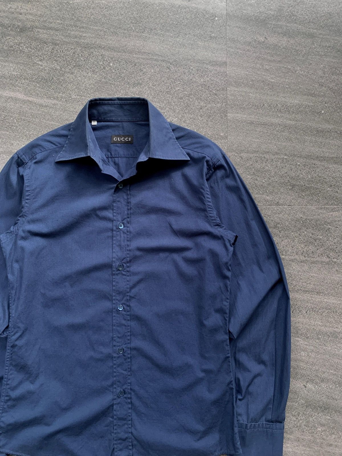 Gucci “FREE IMPORT TAX Cuffed Shirt by Tom Ford Size US M / EU 48-50 / 2 - 2 Thumbnail