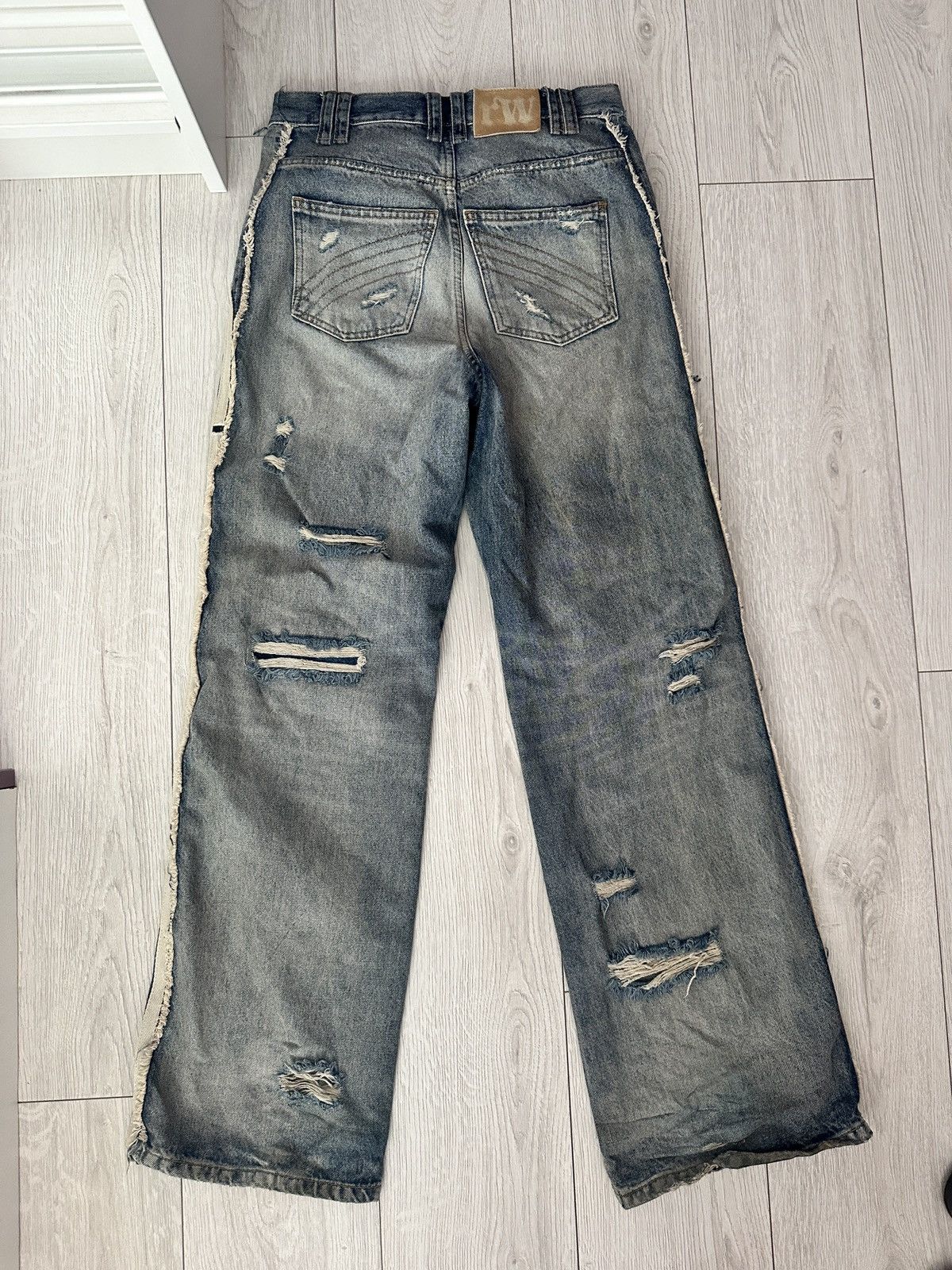 Other Racer Worldwide Track Jeans Size 26" / US 2 / IT 38 - 2 Thumbnail