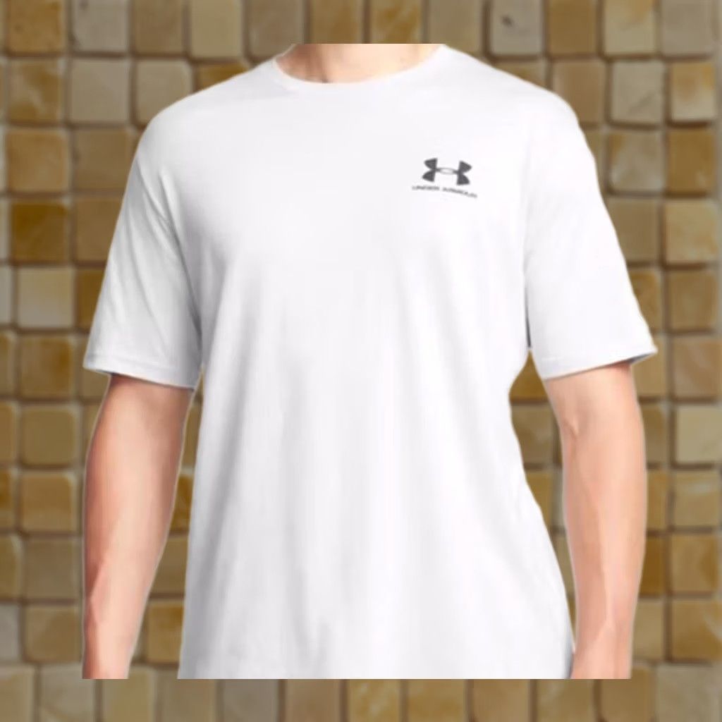 Under Armour VINTAGE Under Armour Loose Logo Gray T-Shirt XXL Mens Size US XXL / EU 58 / 5 - 1 Preview