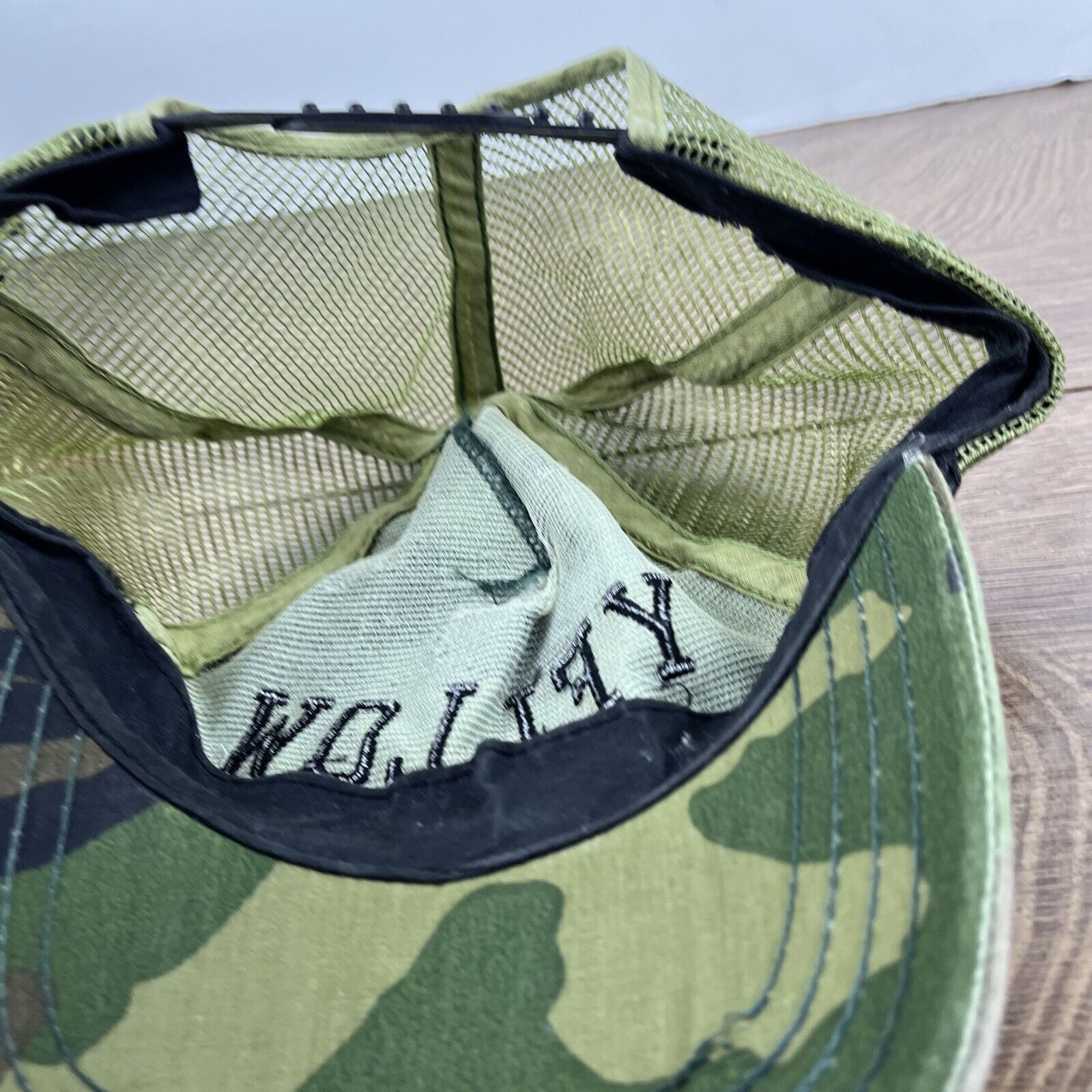 Other Yellow Freight Snapback Hat Camo Green Hat Adjustable Green Size ONE SIZE - 13 Thumbnail