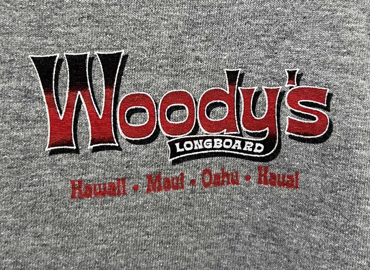 Vintage VINTAGE WOODY’S LONGBOARD YOU WANNA RIDE HAWAII TANK TOP Size US M / EU 48-50 / 2 - 4 Thumbnail