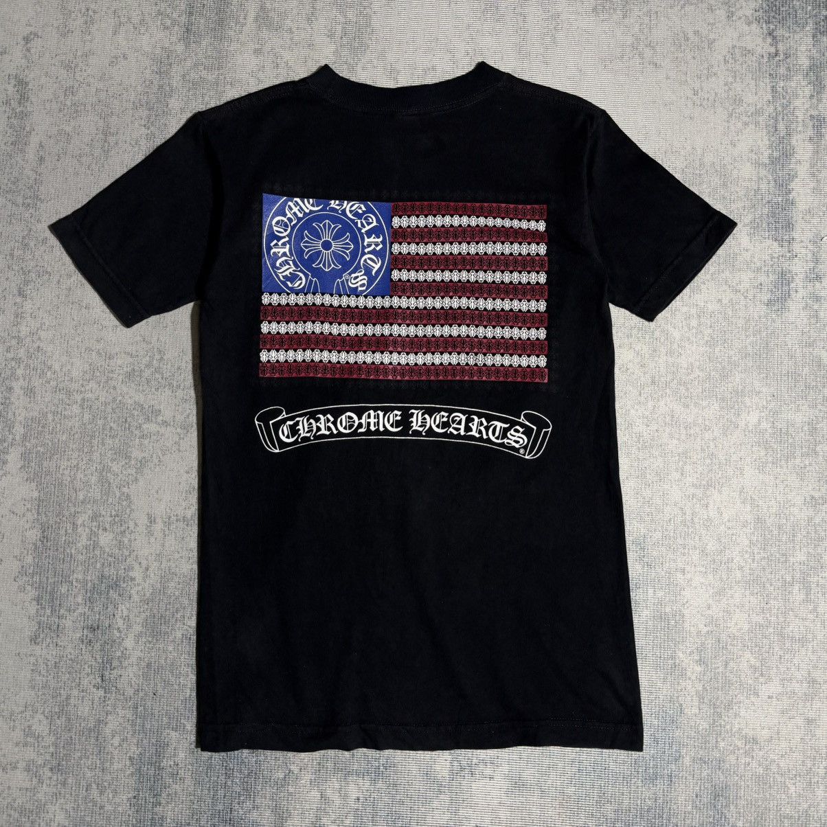 Chrome Hearts *RARE* Chrome Hearts USA American Flag Dagger T
