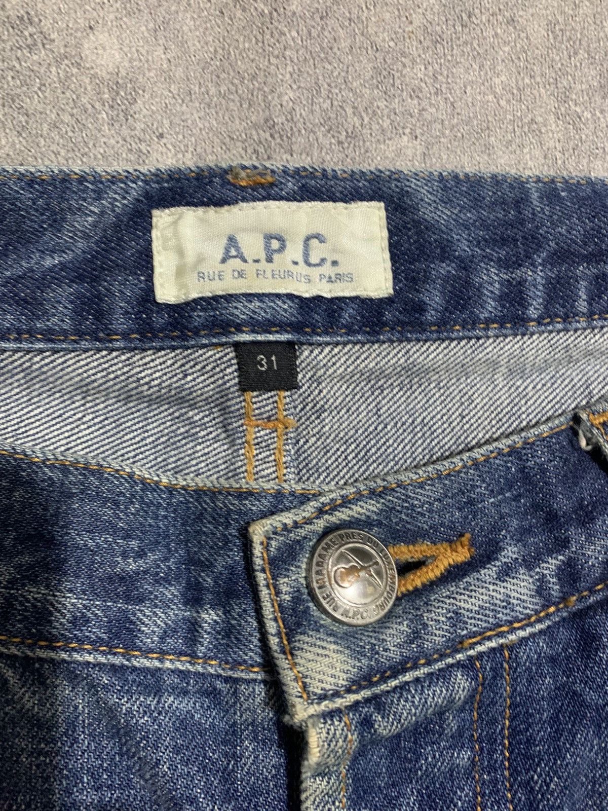 A.P.C. APC Denim selvedge distressed Size US 34 / EU 50 - 5 Thumbnail