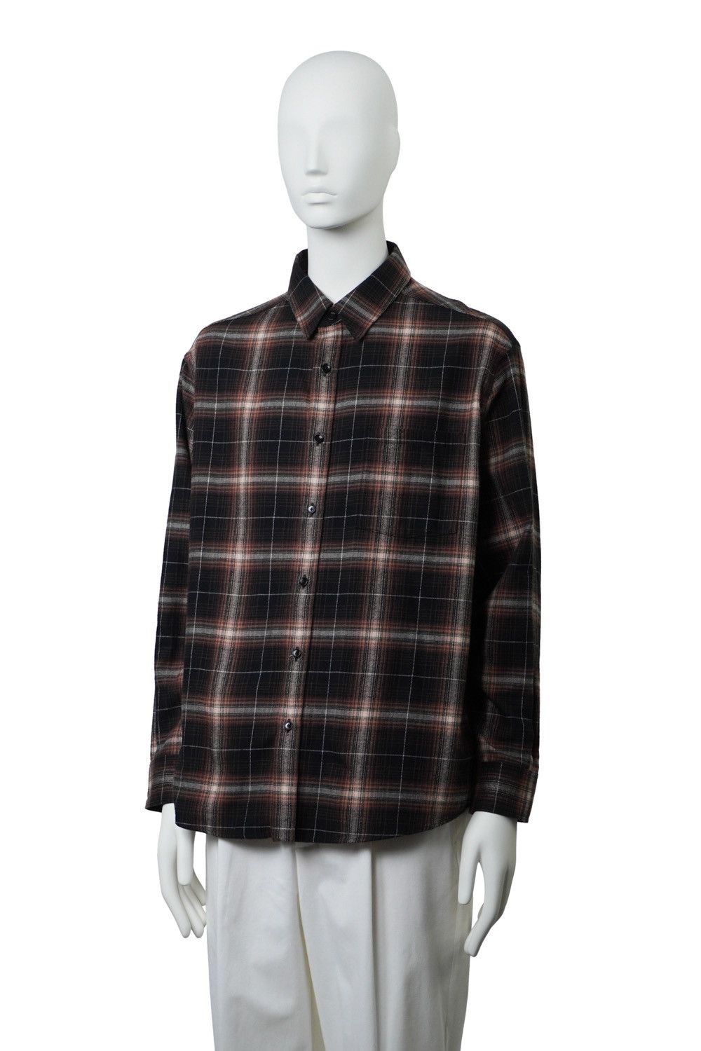 Celine CELINE By HEDI SLIMANE Oversized Plaid Shirt 39 Size US S / EU 44-46 / 1 - 3 Thumbnail