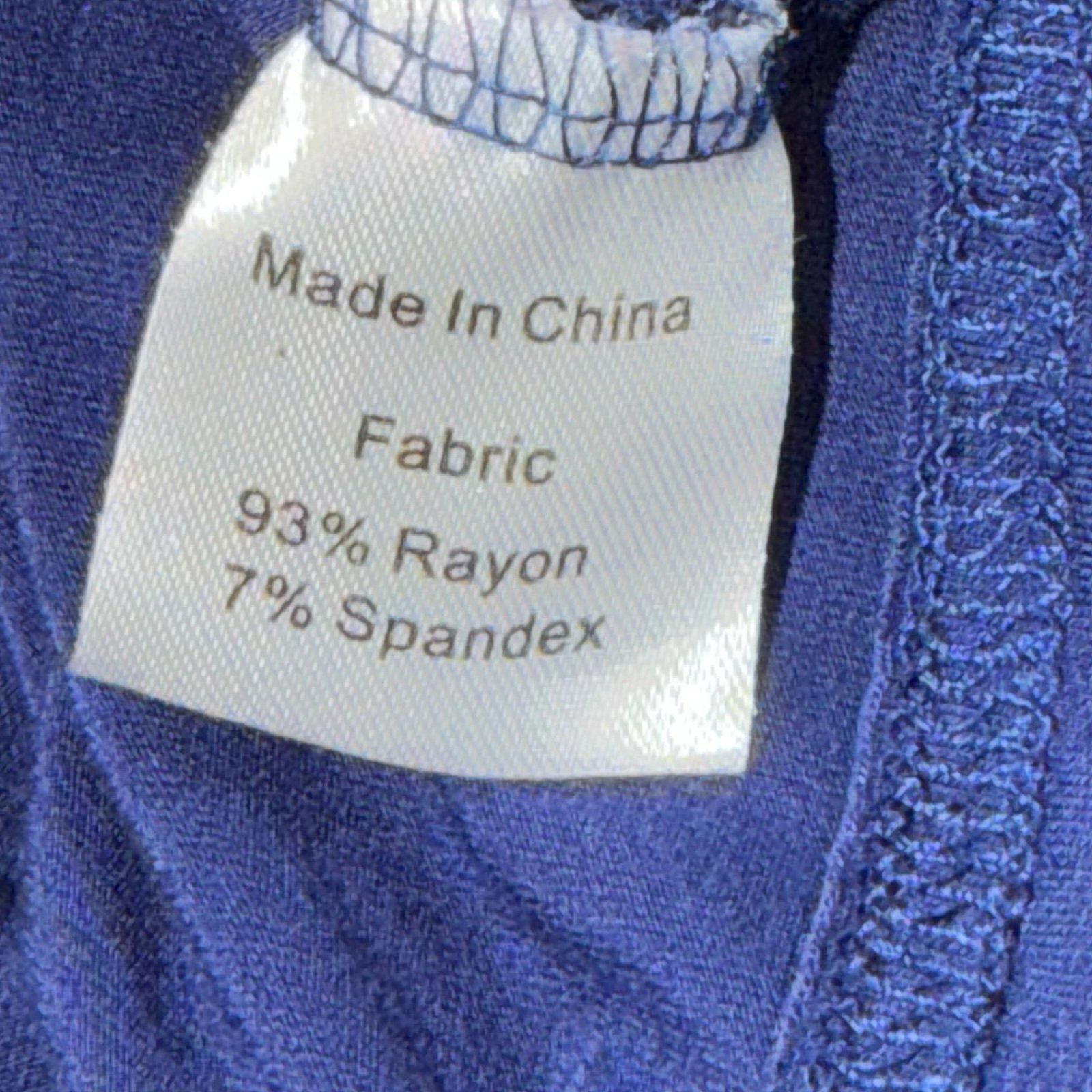 Other SMALLSHOW Medium Women's Navy Blue Maternity Dress Size M / US 6-8 / IT 42-44 - 8 Thumbnail