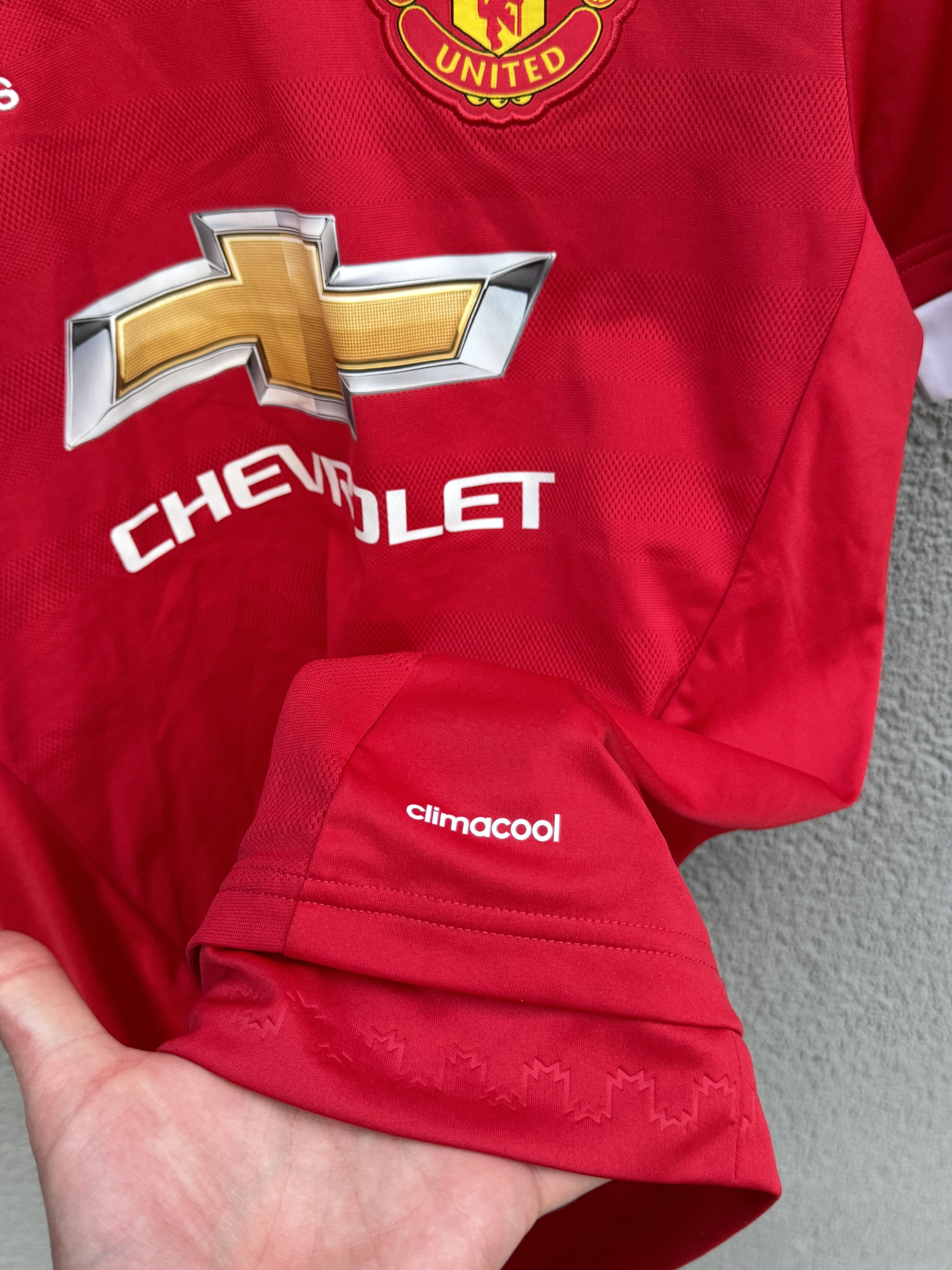 Adidas Manchester United #9 Martial Jersey 2015/16 Soccer Size US M / EU 48-50 / 2 - 7 Thumbnail