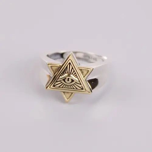 Other Illuminati Modern Jewelry Rings Open Chrome Ring (Size 7-13) Size ONE SIZE - 1 Thumbnail