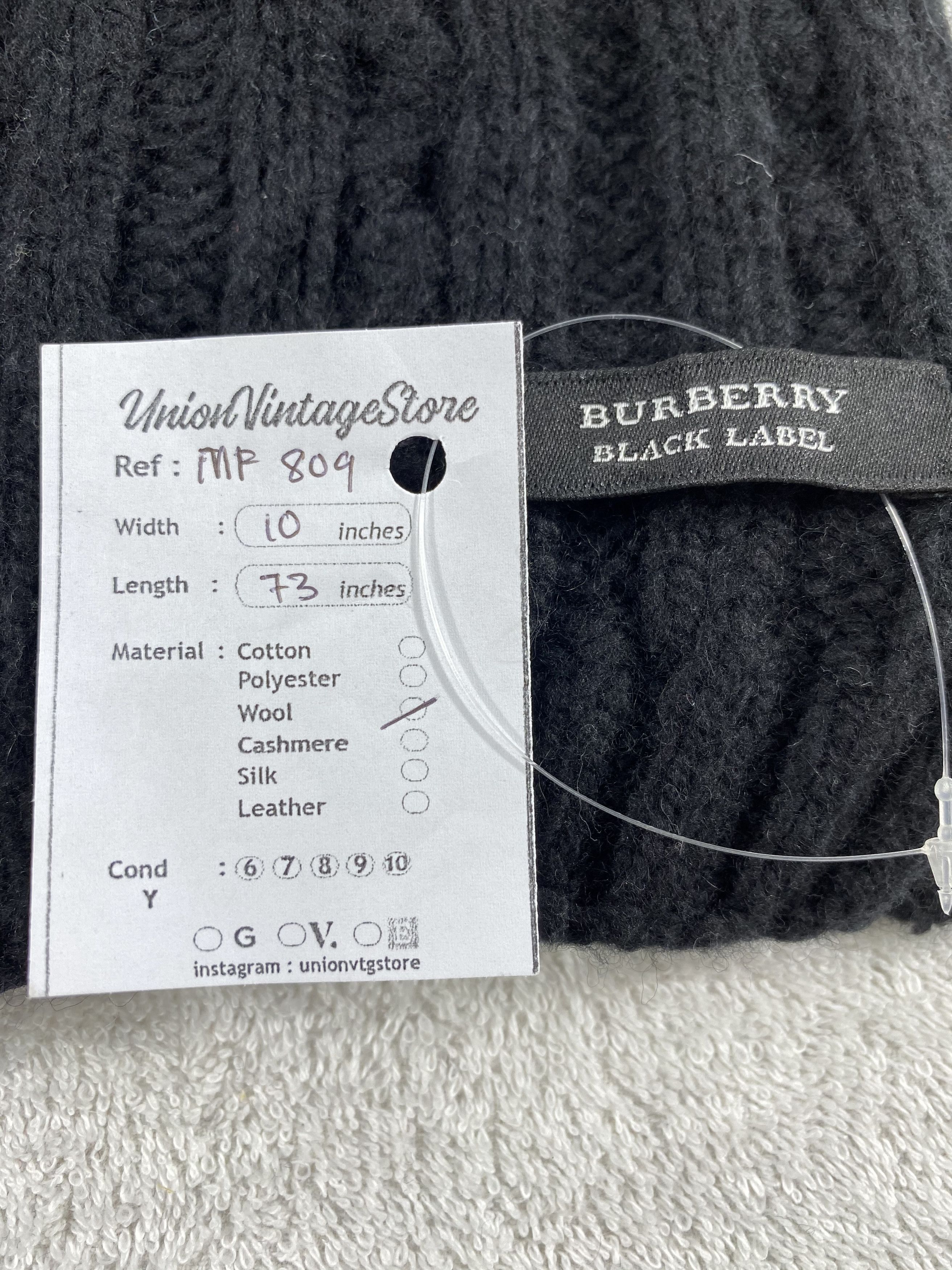 Burberry Vintage Burberry Scarf/Muffler/Neckwear MF809 Size ONE SIZE - 5 Thumbnail