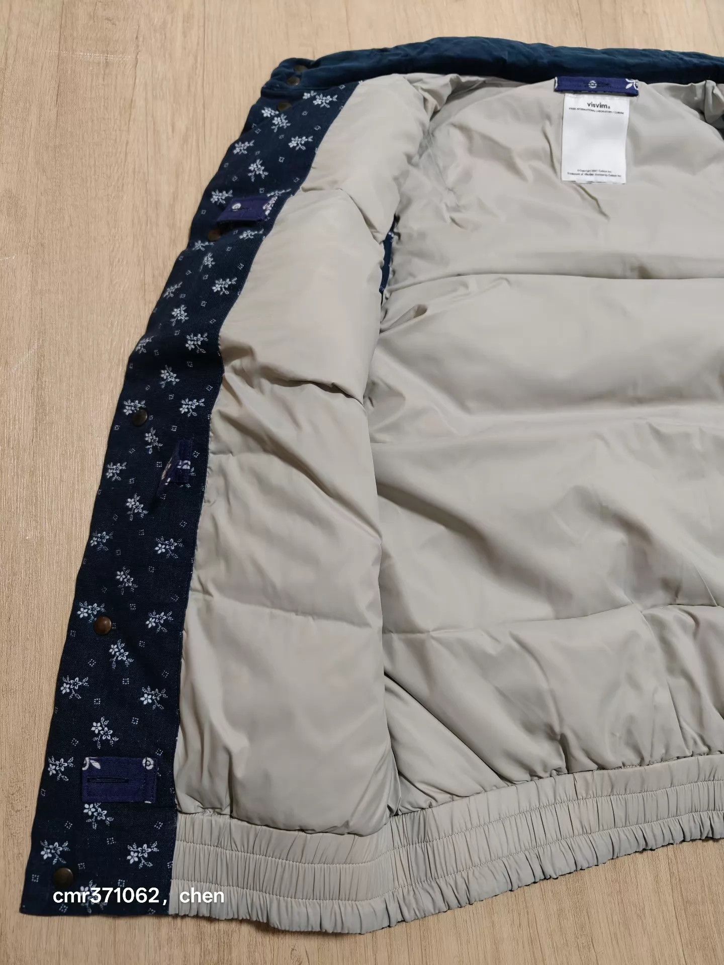 Visvim New VISVIM 12AW INSULATOR VEST PIZI navy 1 White Size US S / EU 44-46 / 1 - 6 Thumbnail