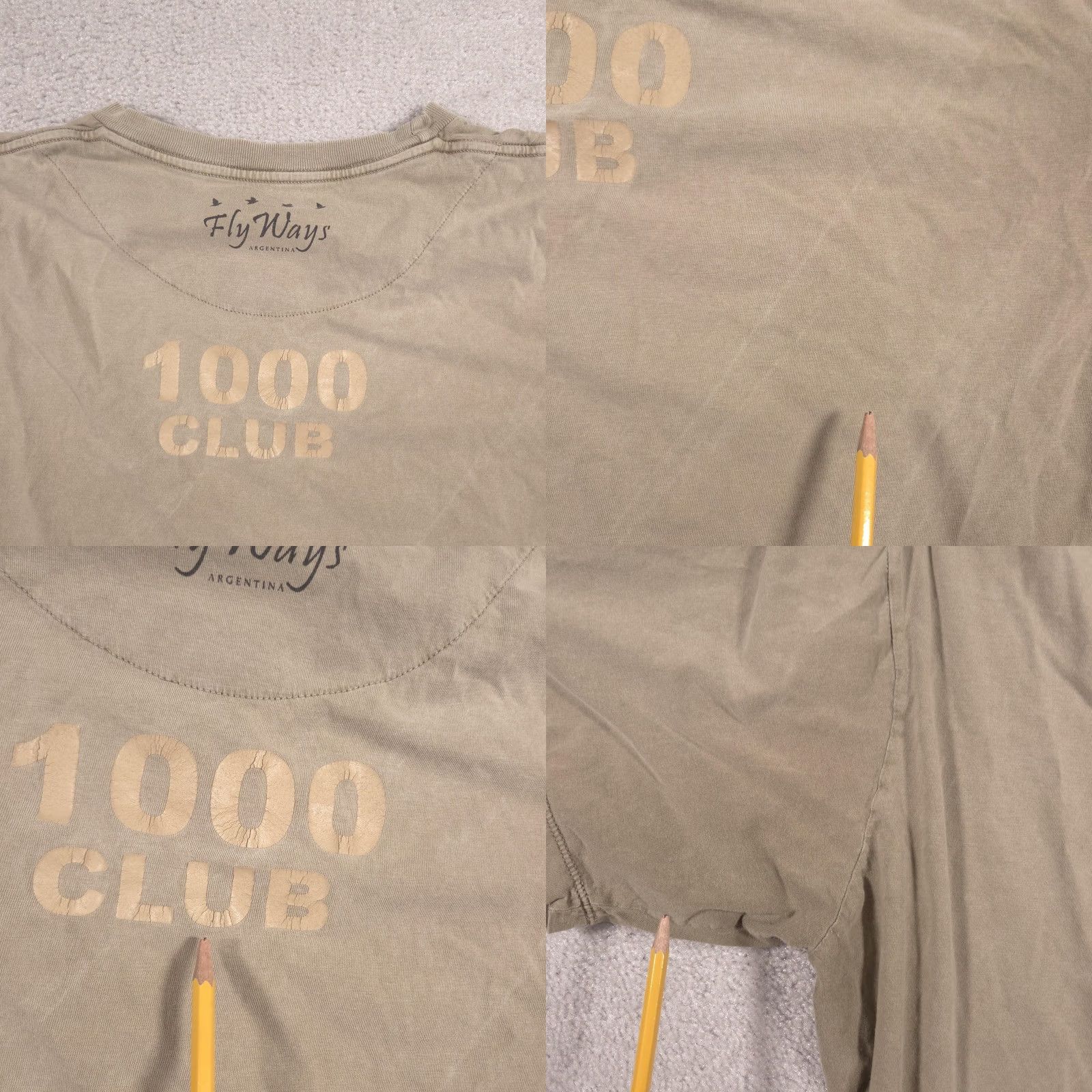 Vintage VINTAGE Von T Dungen Shirt Mens XL Beige Estancia Los Chañares Hunting Tee 1000 Club Size US XL / EU 56 / 4 - 10 Thumbnail
