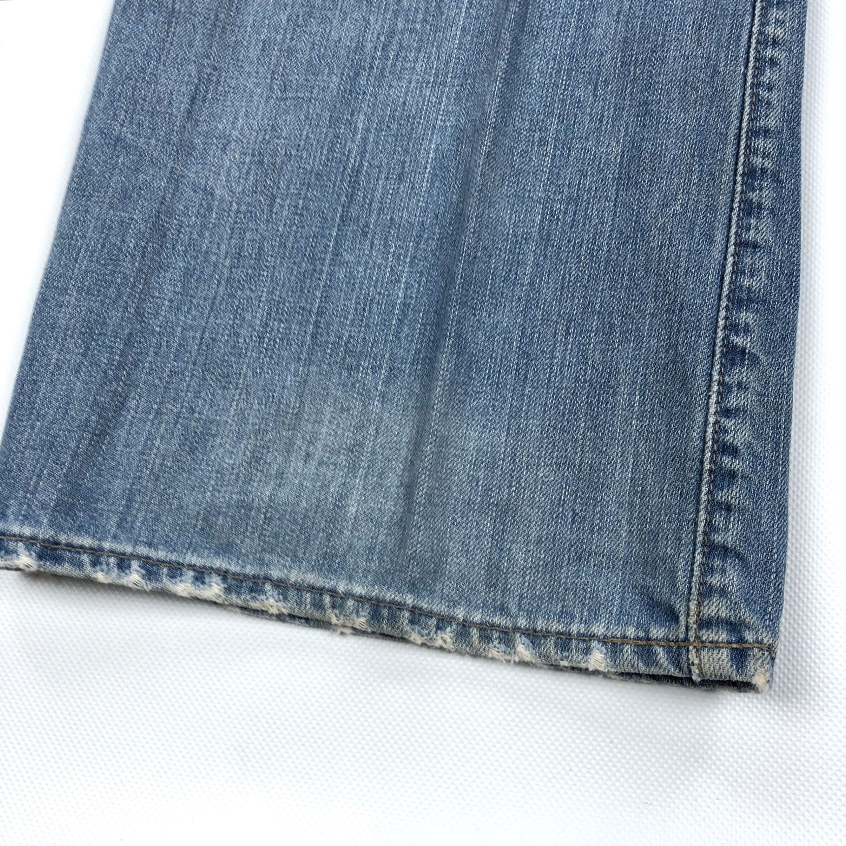 J.Crew J.CREW Jeans Denim Straight Button Fly 34x30 Blue Vintage 5-Pocket Cotton Men Regular Mid Rise Gray? Size US 36 / EU 52 - 6 Thumbnail