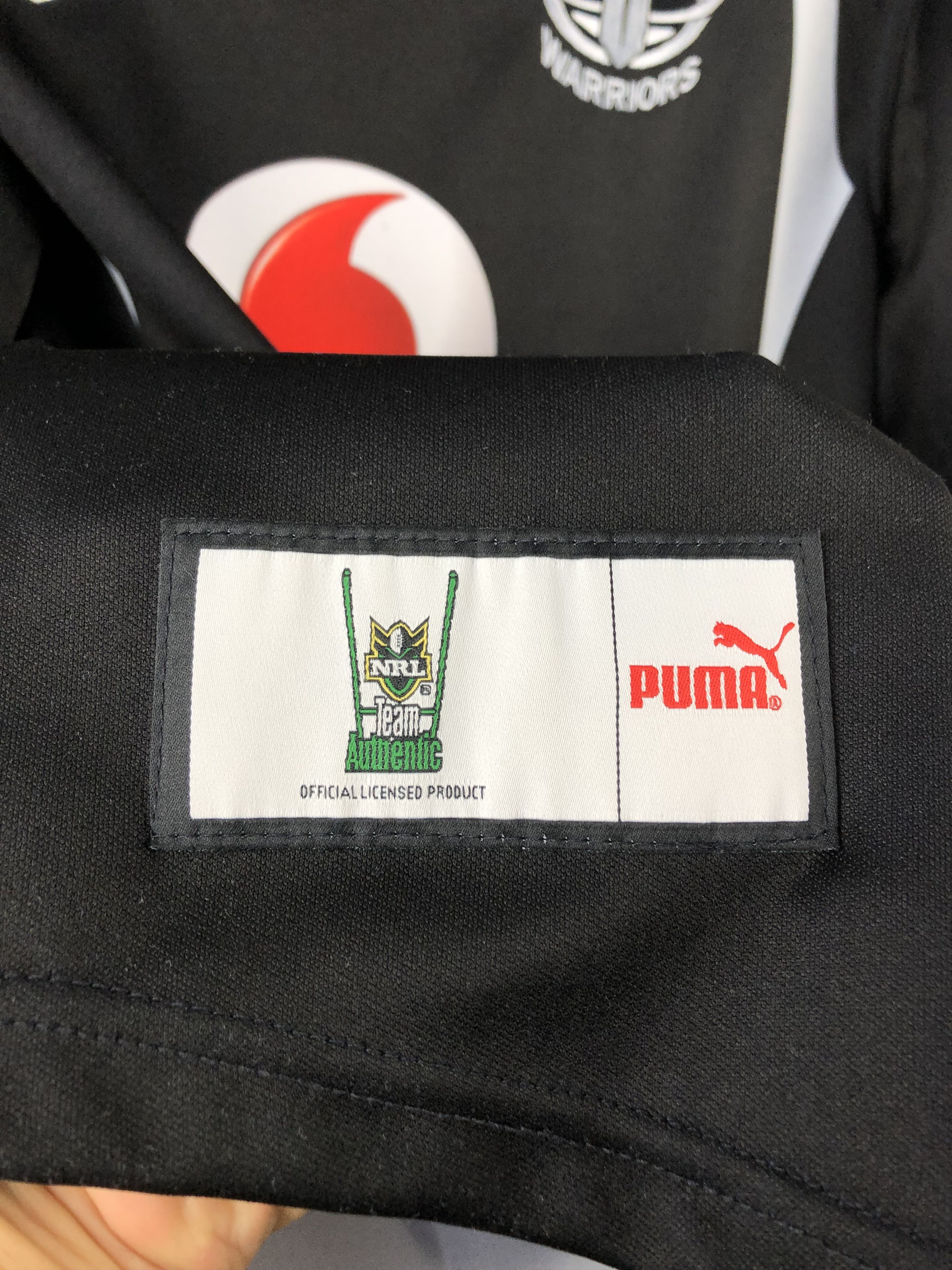 Other Vintage PUMA New Zealand Warriors NRL Rugby Team Jersey Size US M / EU 48-50 / 2 - 9 Thumbnail