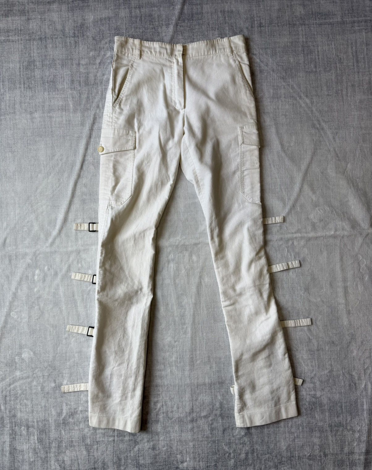Ann Demeulemeester Ann Demeulmeester AW04 Bondage Strap Belted Cargo Pants Size 26" / US 2 / IT 38 - 1 Thumbnail