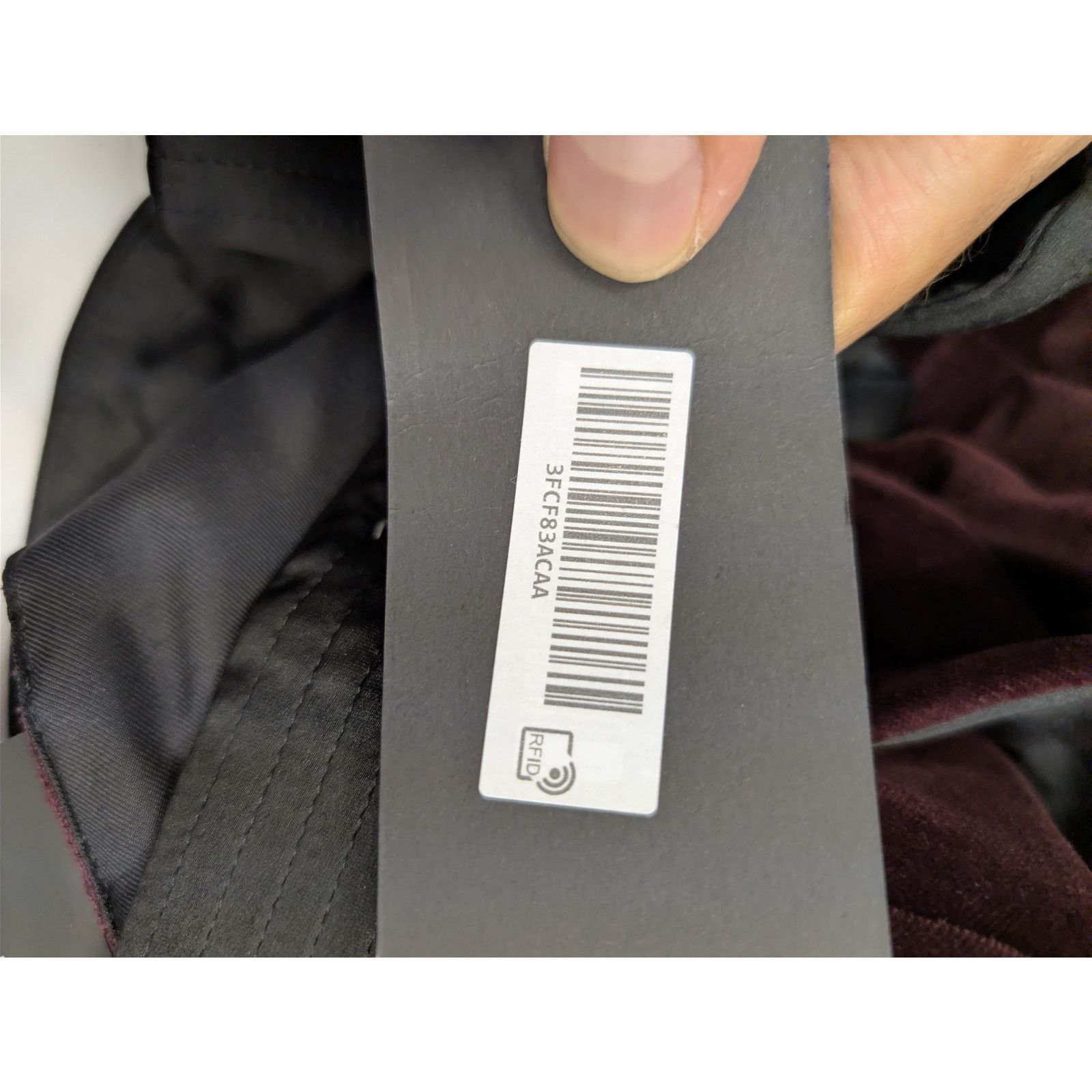 Saint Laurent Paris o1rshd1 Sweatpants / Trousers in Burgundy Size US 32 / EU 48 - 21 Thumbnail