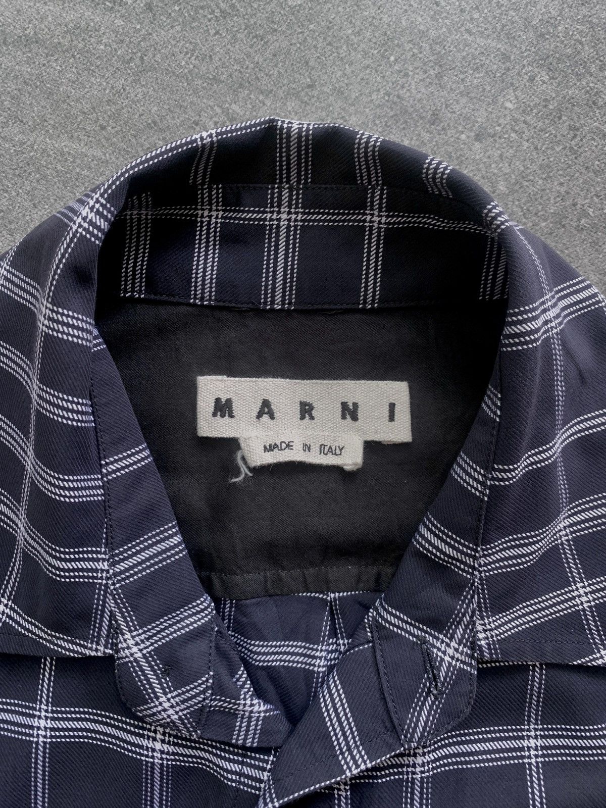 Marni FREE TAX! Cropped Plaid Shirt Size US M / EU 48-50 / 2 - 6 Thumbnail