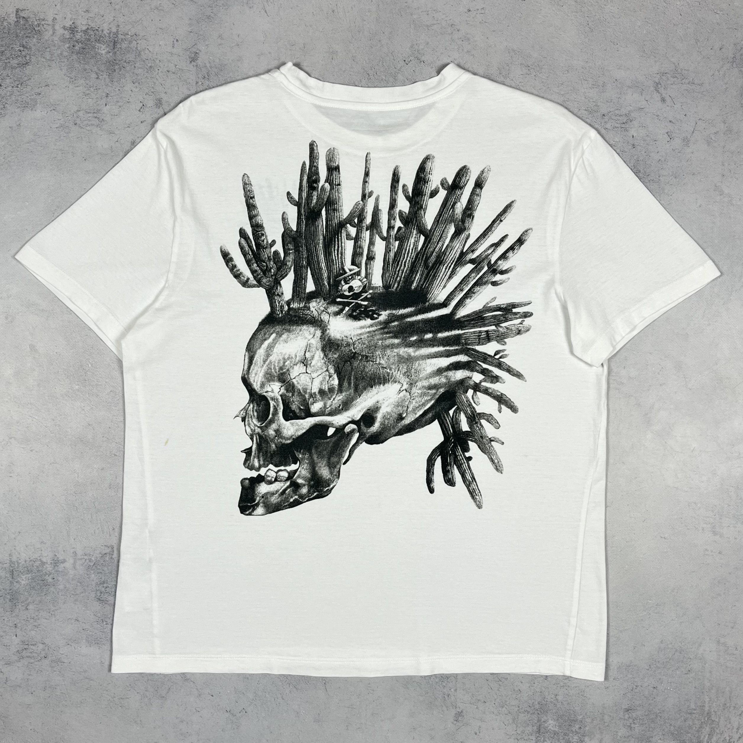Allsaints AllSaints Forsaken Skull Art Big Logo Oversize Fit T Shirt Size US XS / EU 42 / 0 - 2 Thumbnail
